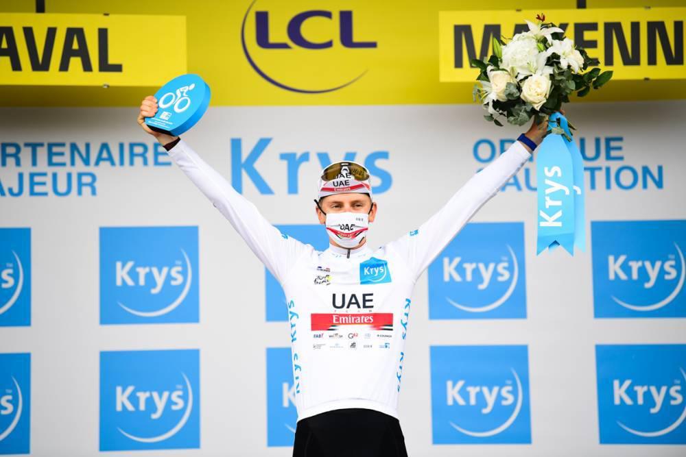 Tadej Pogacar no falla y gana la contrarreloj individual del Tour de Francia $!Tadej Pogacar no falla y gana la contrarreloj individual del Tour de Francia