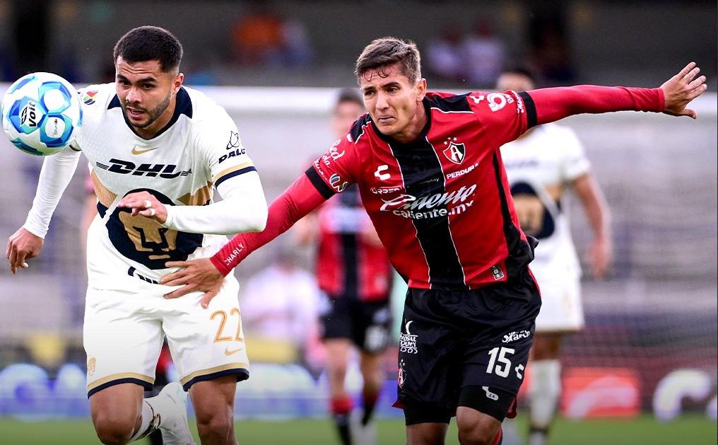 Pumas vence al Atlas con gol agónico de Aaron Ramsey $!Pumas vence al Atlas con gol agónico de Aaron Ramsey