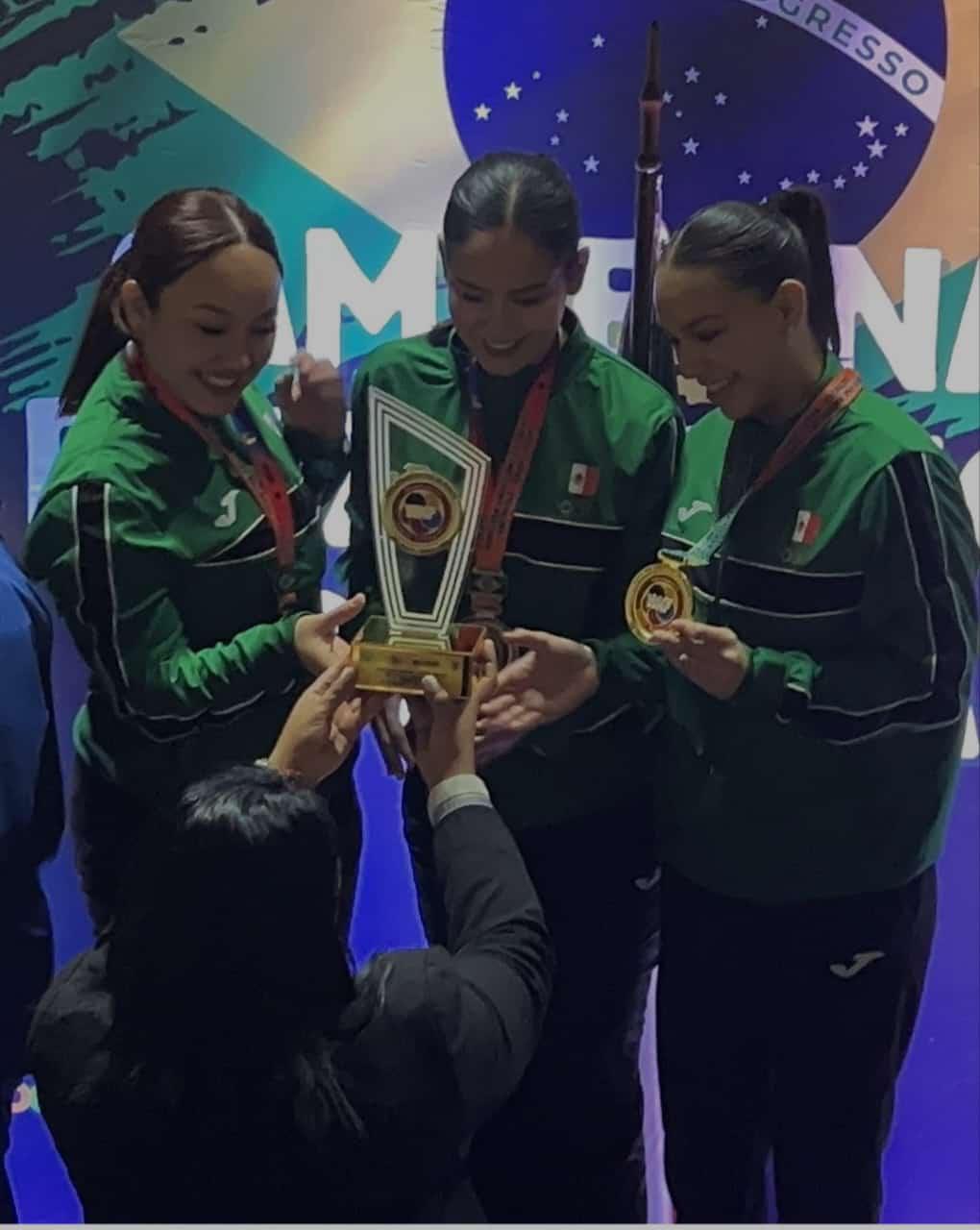 México gana oro en Panamericano de Karate, en Brasil $!México gana oro en Panamericano de Karate, en Brasil