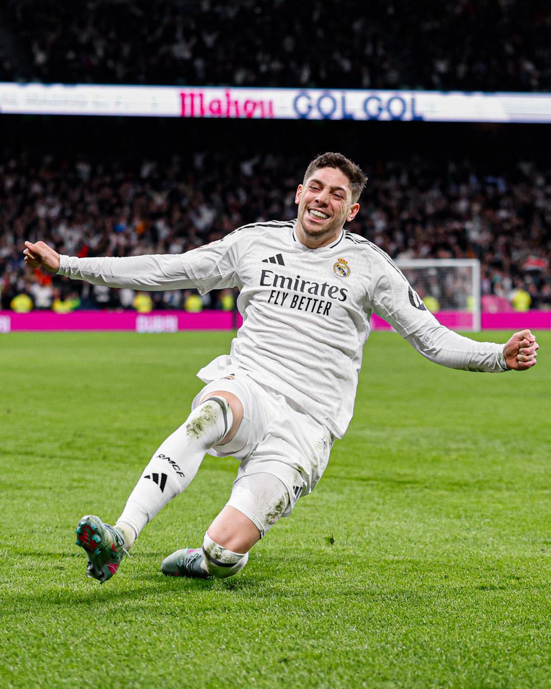 Fede Valverde mantiene vivo al Real Madrid en la lucha por LaLiga $!Fede Valverde mantiene vivo al Real Madrid en la lucha por LaLiga