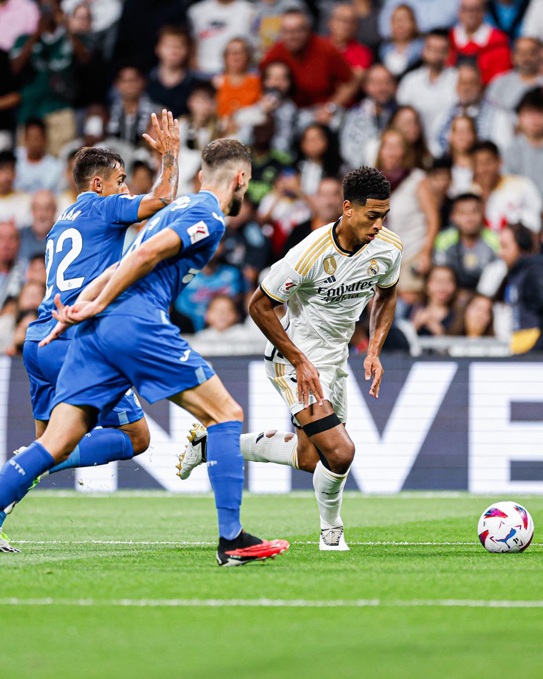 Bellingham firma la remontada de Real Madrid ante Getafe $!Bellingham firma la remontada de Real Madrid ante Getafe