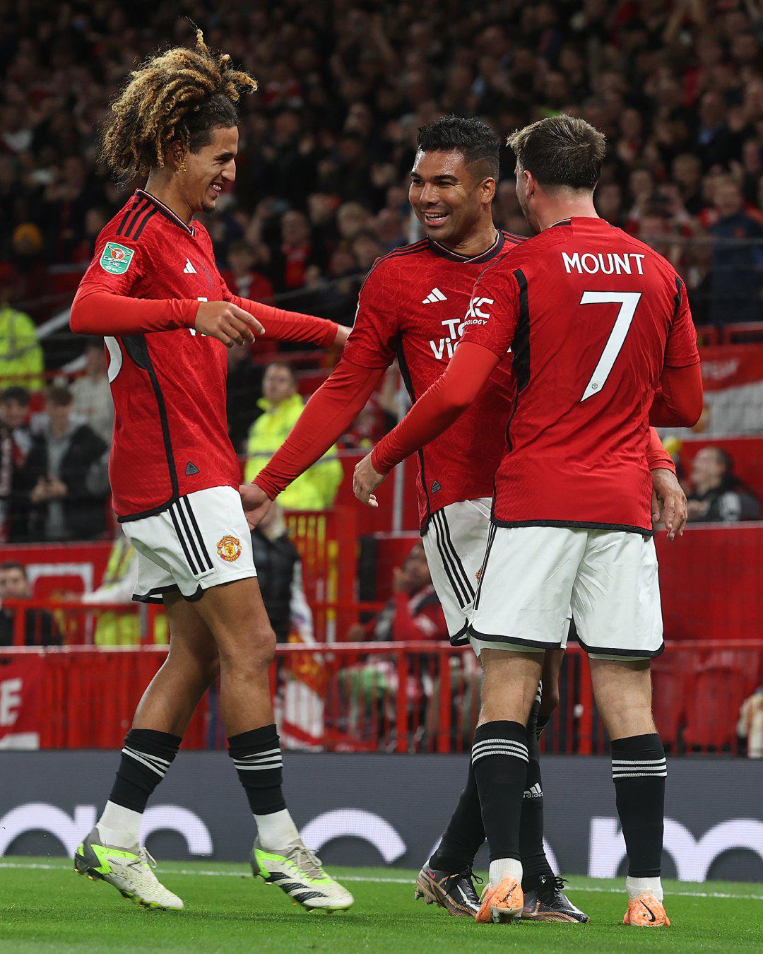 Manchester United avanza sin problemas a octavos de final en la Copa de la Liga $!Manchester United avanza sin problemas a octavos de final en la Copa de la Liga
