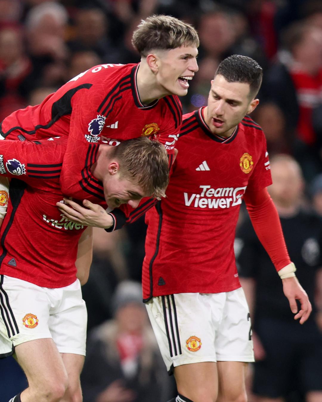 Alejandro Garnacho golea, Rasmus Hojlund remonta y el Manchester United revive $!Alejandro Garnacho golea, Rasmus Hojlund remonta y el Manchester United revive