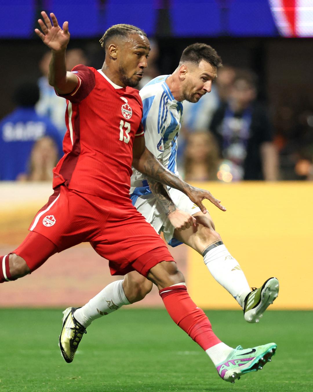 Argentina debuta con triunfo ante Canadá $!Argentina debuta con triunfo ante Canadá