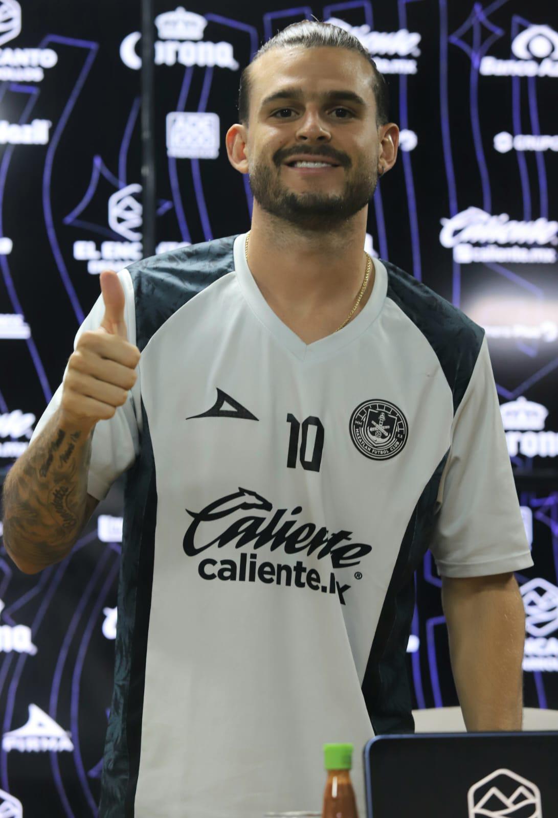 Mi mente está únicamente pensando en Mazatlán FC: Nicolás Benedetti $!Mi mente está únicamente pensando en Mazatlán FC: Nicolás Benedetti