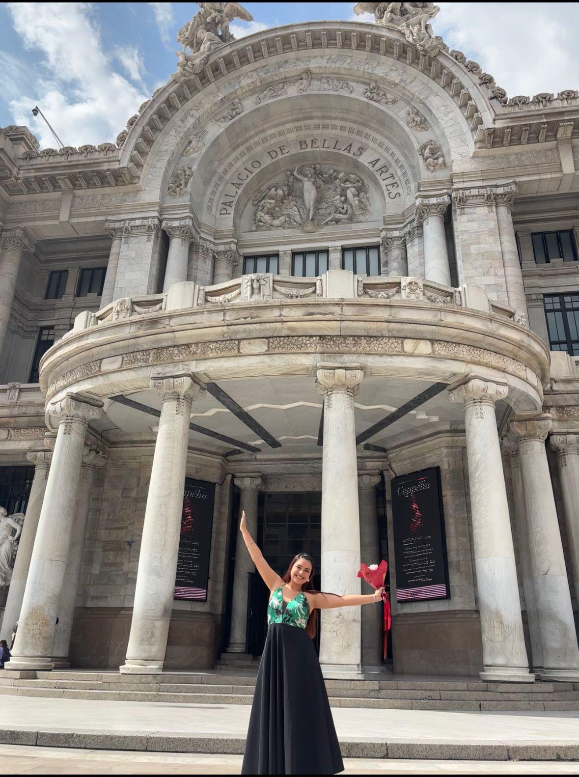 El domingo 15 de junio, la soprano competirá en Bellas Artes por el primer lugar del Concurso Nacional de Canto Carlo Morelli. $!El domingo 15 de junio, la soprano competirá en Bellas Artes por el primer lugar del Concurso Nacional de Canto Carlo Morelli.