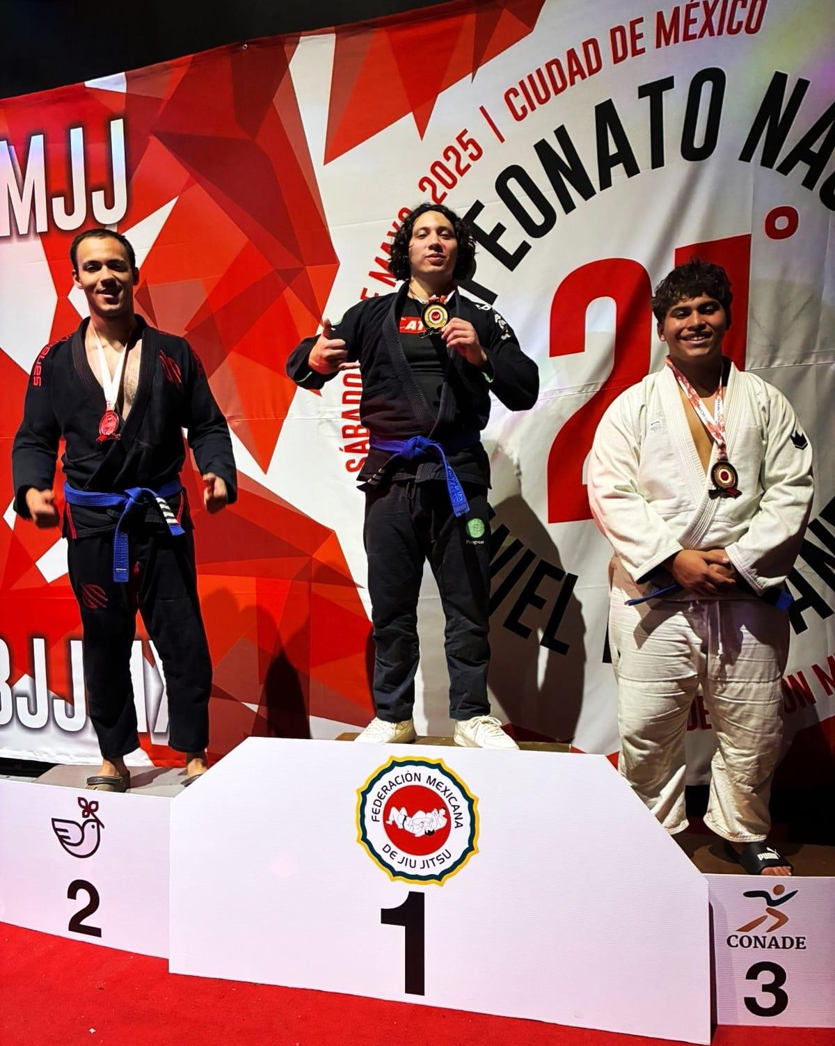 Erick García, joven de Culiacán, se corona como campeón nacional de Jiu Jitsu en México $!Erick García, joven de Culiacán, se corona como campeón nacional de Jiu Jitsu en México