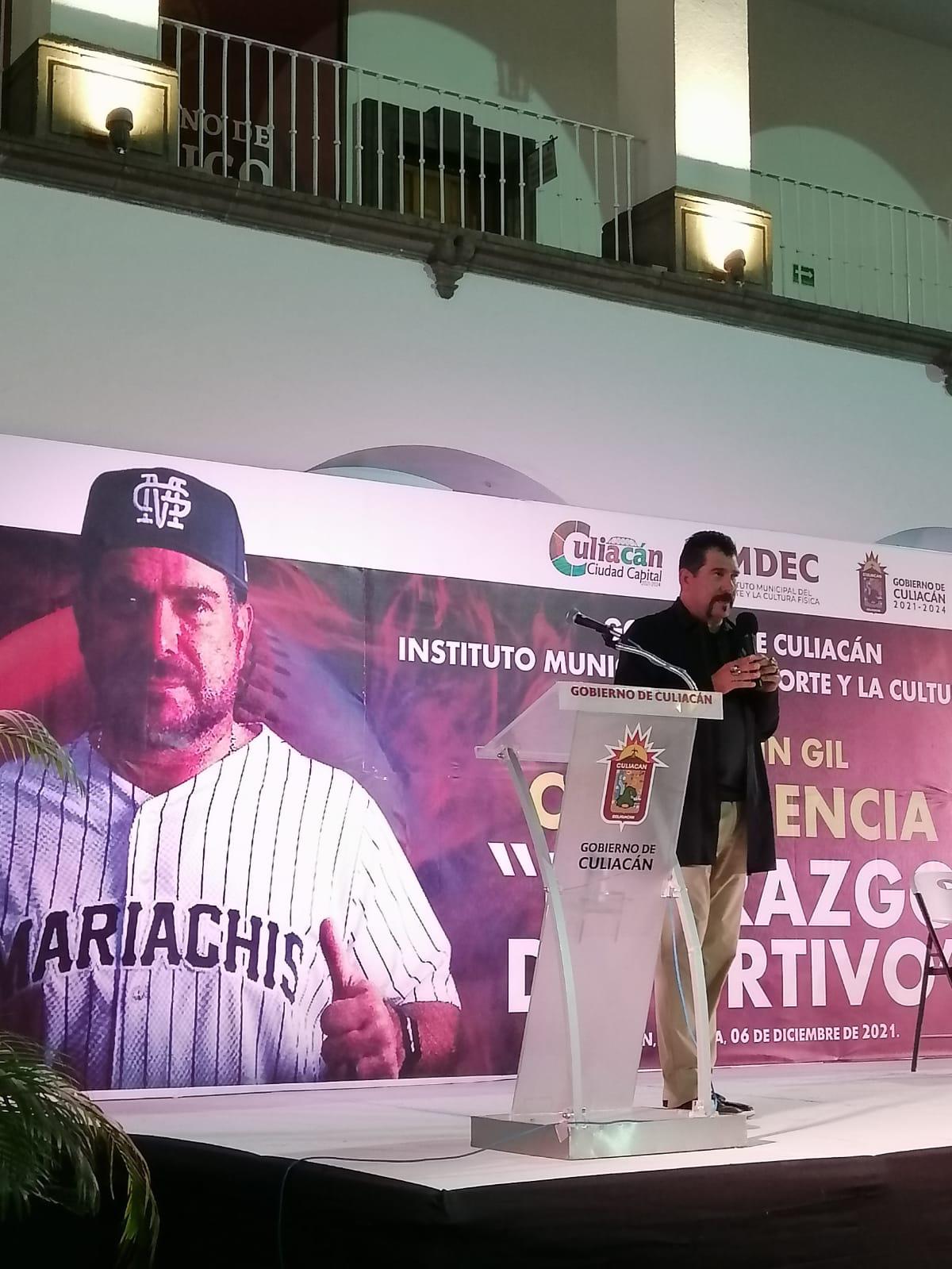 Benjamín Gil, mánager de Tomateros de Culiacán, imparte conferencia ‘Liderazgo Deportivo’ $!Benjamín Gil, mánager de Tomateros de Culiacán, imparte conferencia ‘Liderazgo Deportivo’