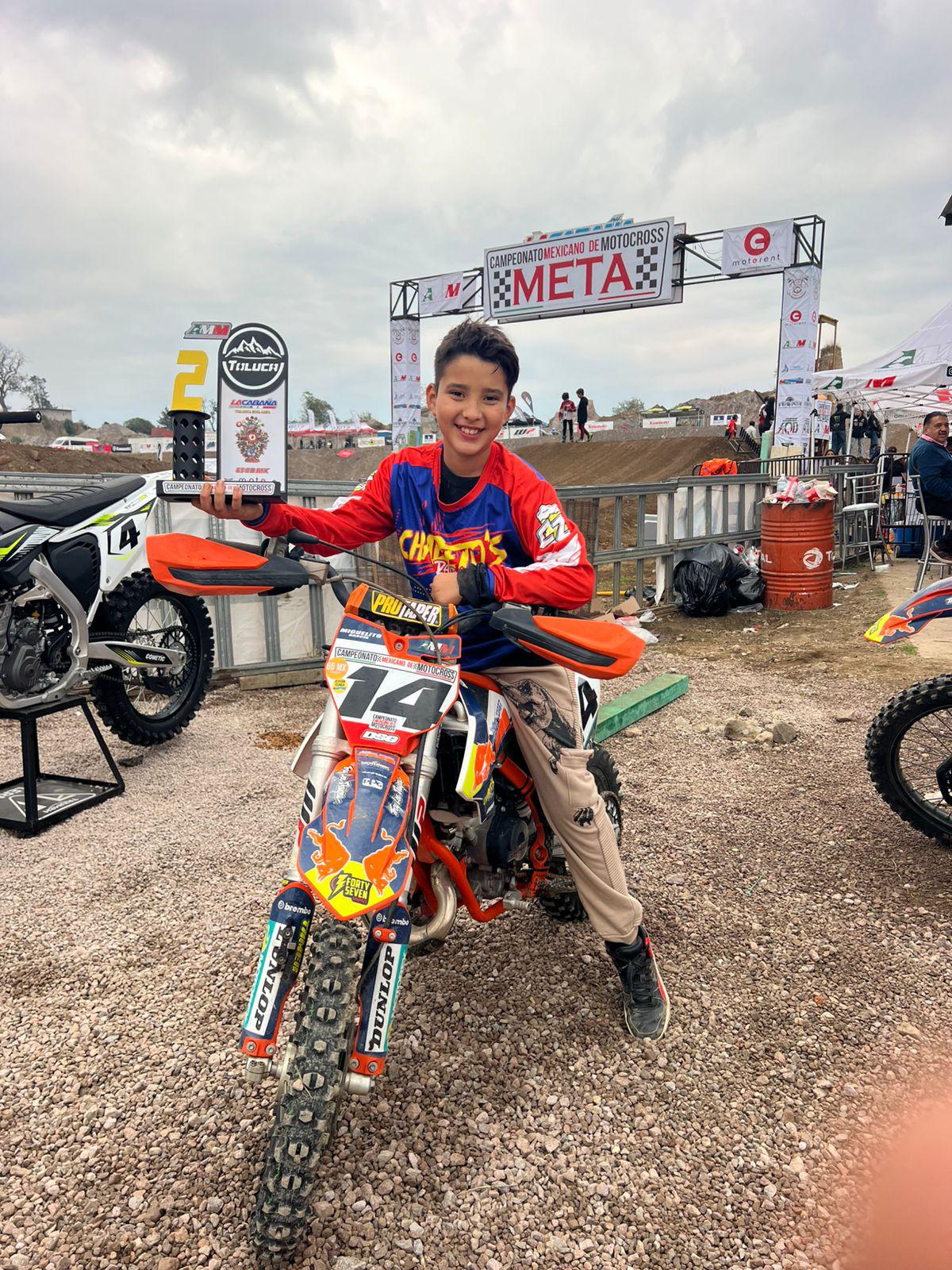 Miguel García Jr. continúa en ascenso en Campeonato de Motocross $!Miguel García Jr. continúa en ascenso en Campeonato de Motocross