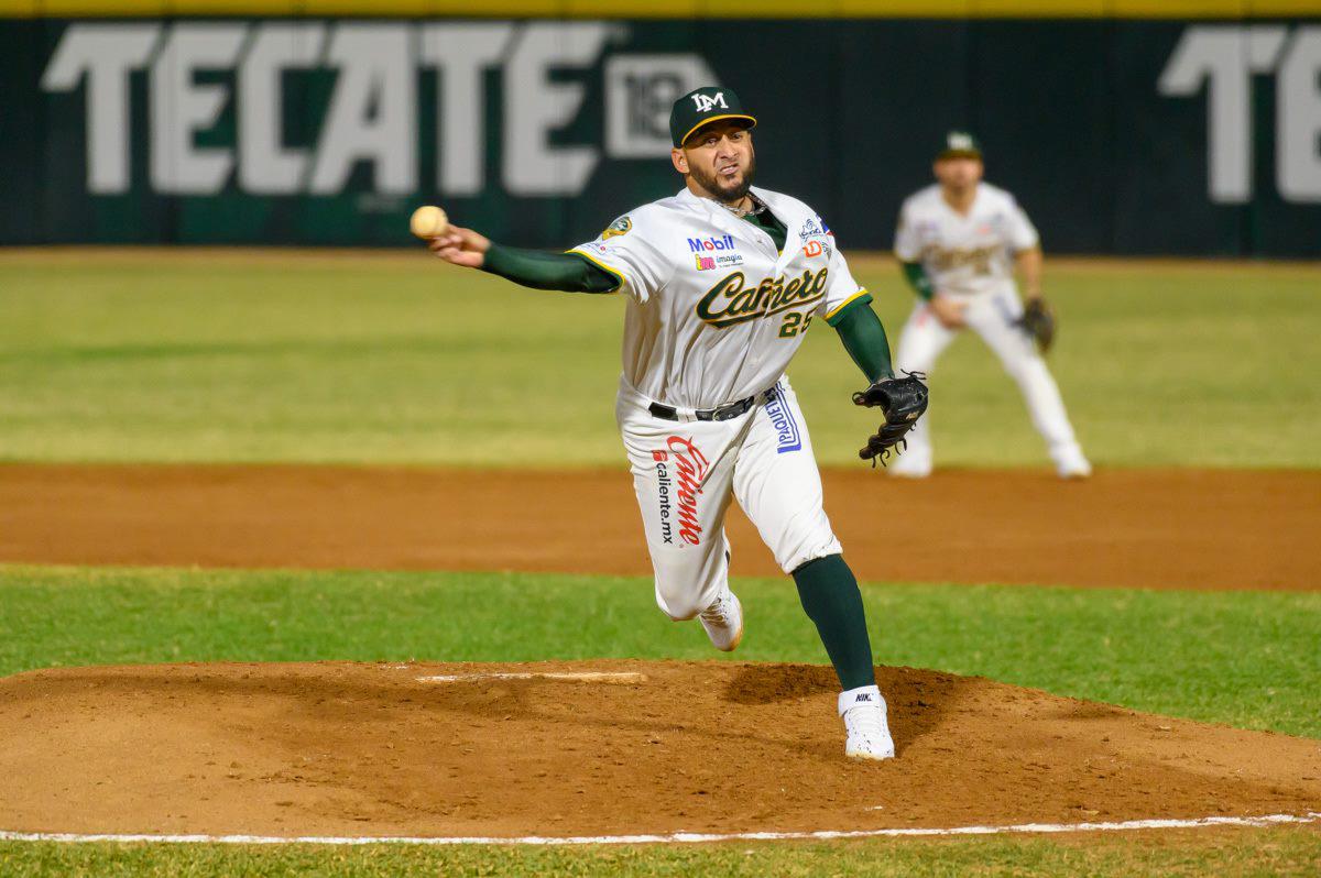 Yasmani Tomás y Cañeros de Los Mochis dejan en el terreno a Mayos de Navojoa $!Yasmani Tomás y Cañeros de Los Mochis dejan en el terreno a Mayos de Navojoa