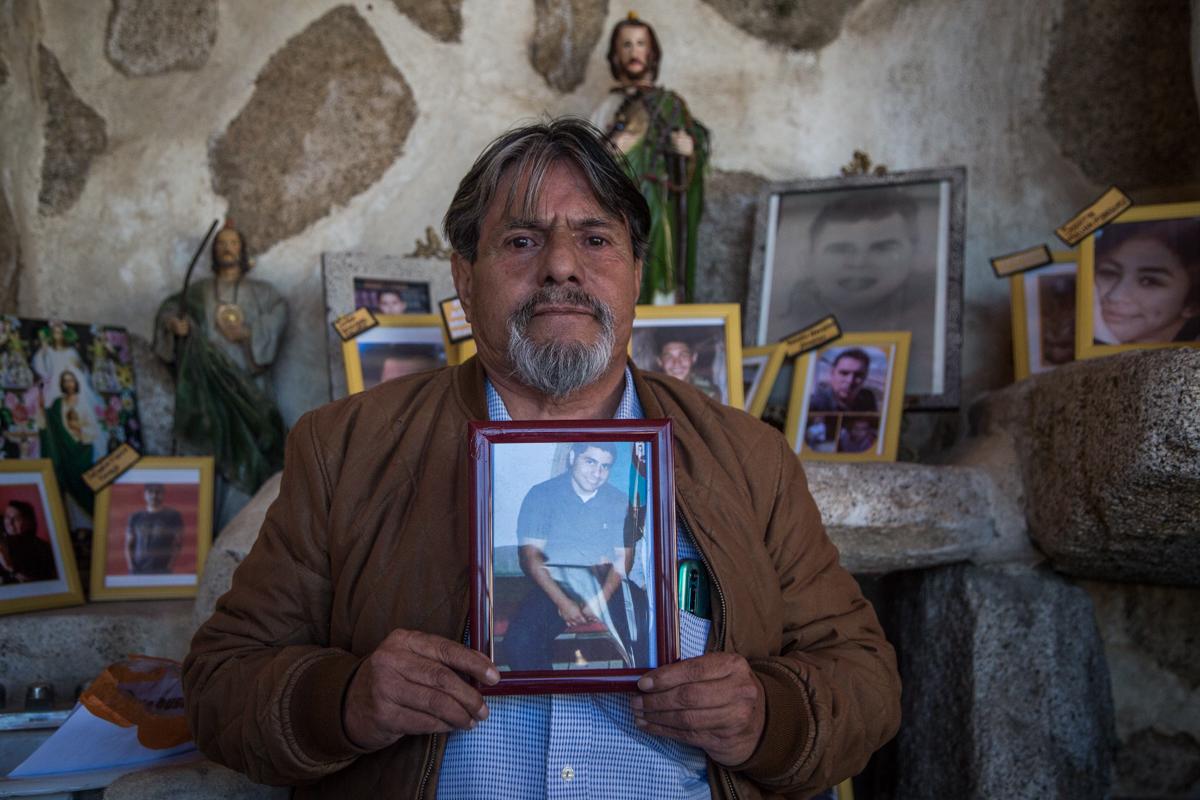 El hijo de Fernando Ortigoza, José Alberto, desapareció en 2014 en San Diego. $!El hijo de Fernando Ortigoza, José Alberto, desapareció en 2014 en San Diego.