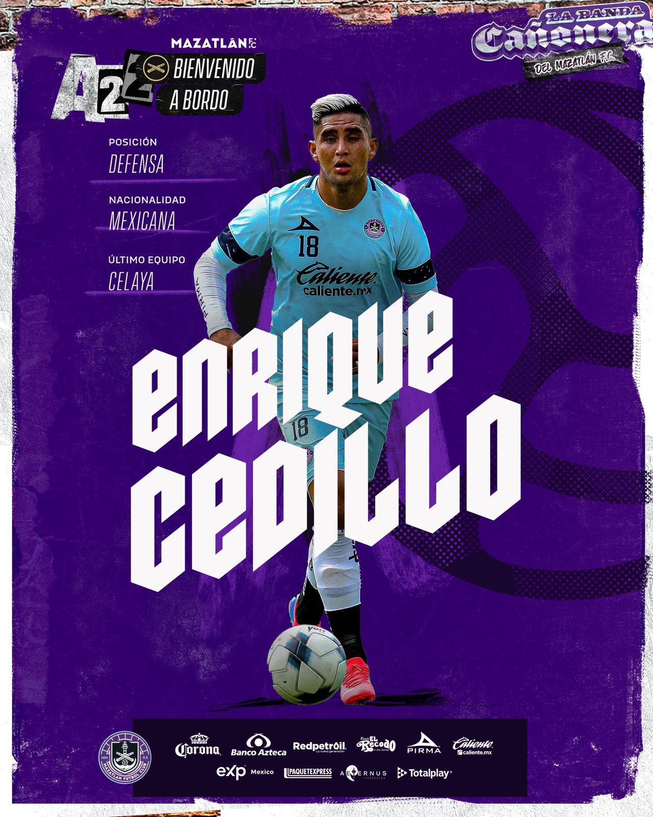 Efraín Orona y Enrique Cedillo se incorporan al Mazatlán FC $!Efraín Orona y Enrique Cedillo se incorporan al Mazatlán FC