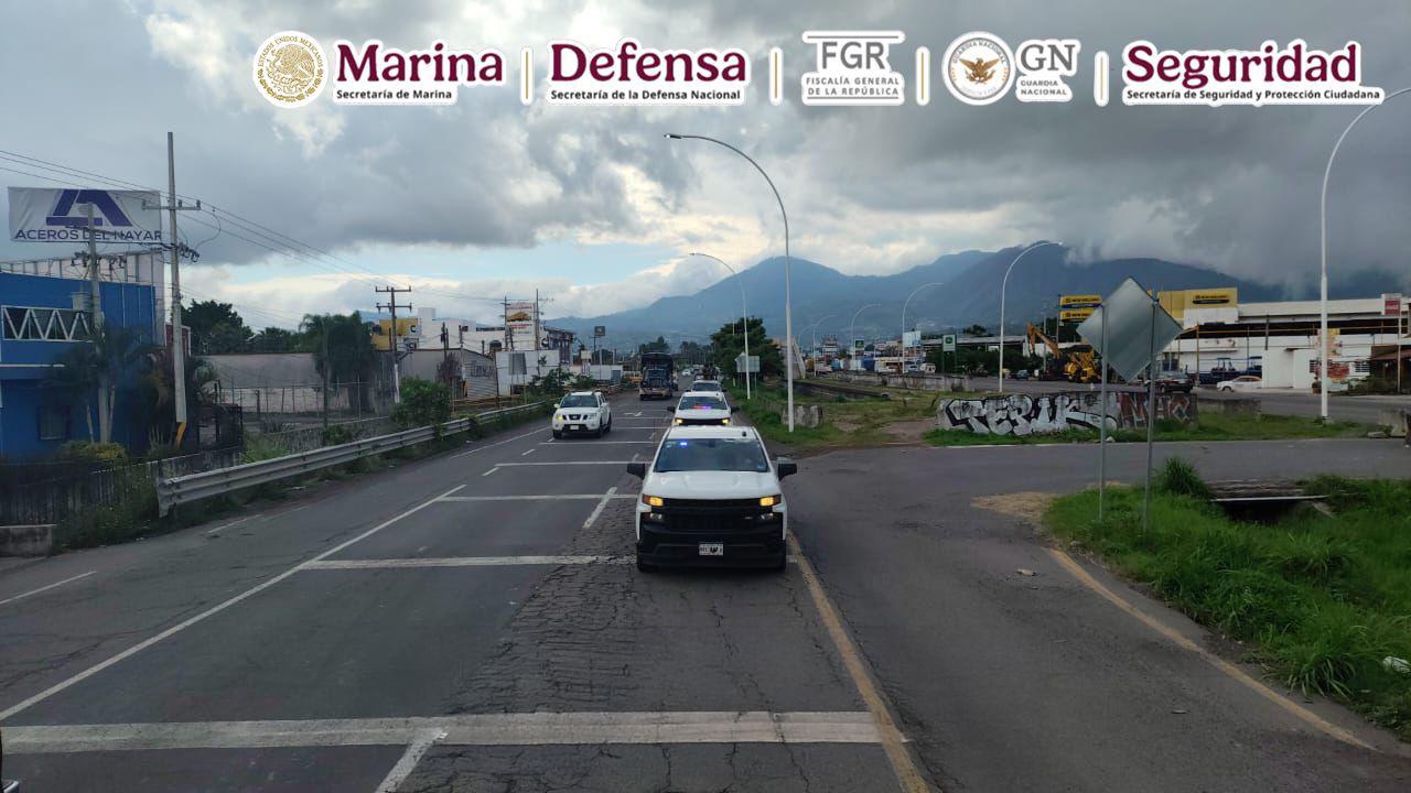 Detienen a 14 presuntos criminales en operativos simultáneos en Edomex, Jalisco y Nayarit $!Detienen a 14 presuntos criminales en operativos simultáneos en Edomex, Jalisco y Nayarit