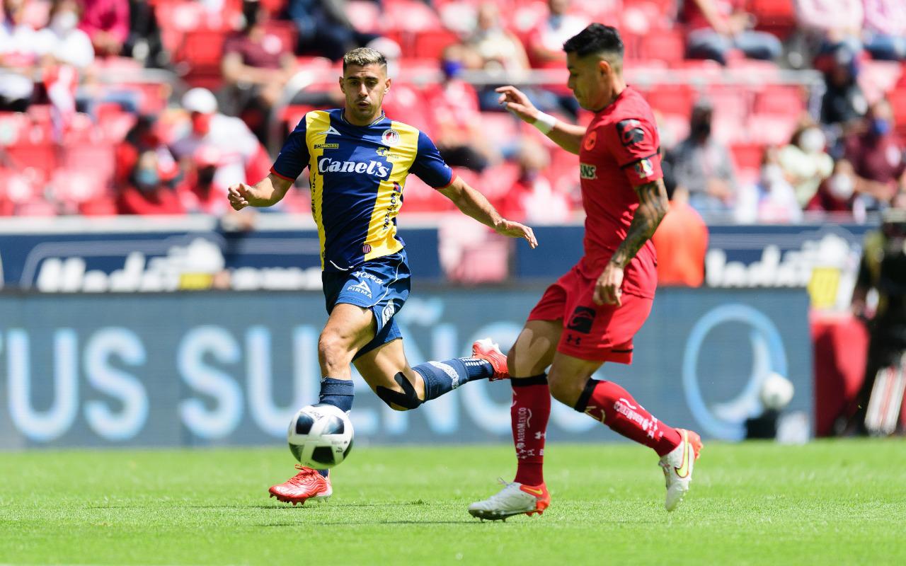 Toluca es presa de errores y pierde ante Atlético de San Luis $!Toluca es presa de errores y pierde ante Atlético de San Luis