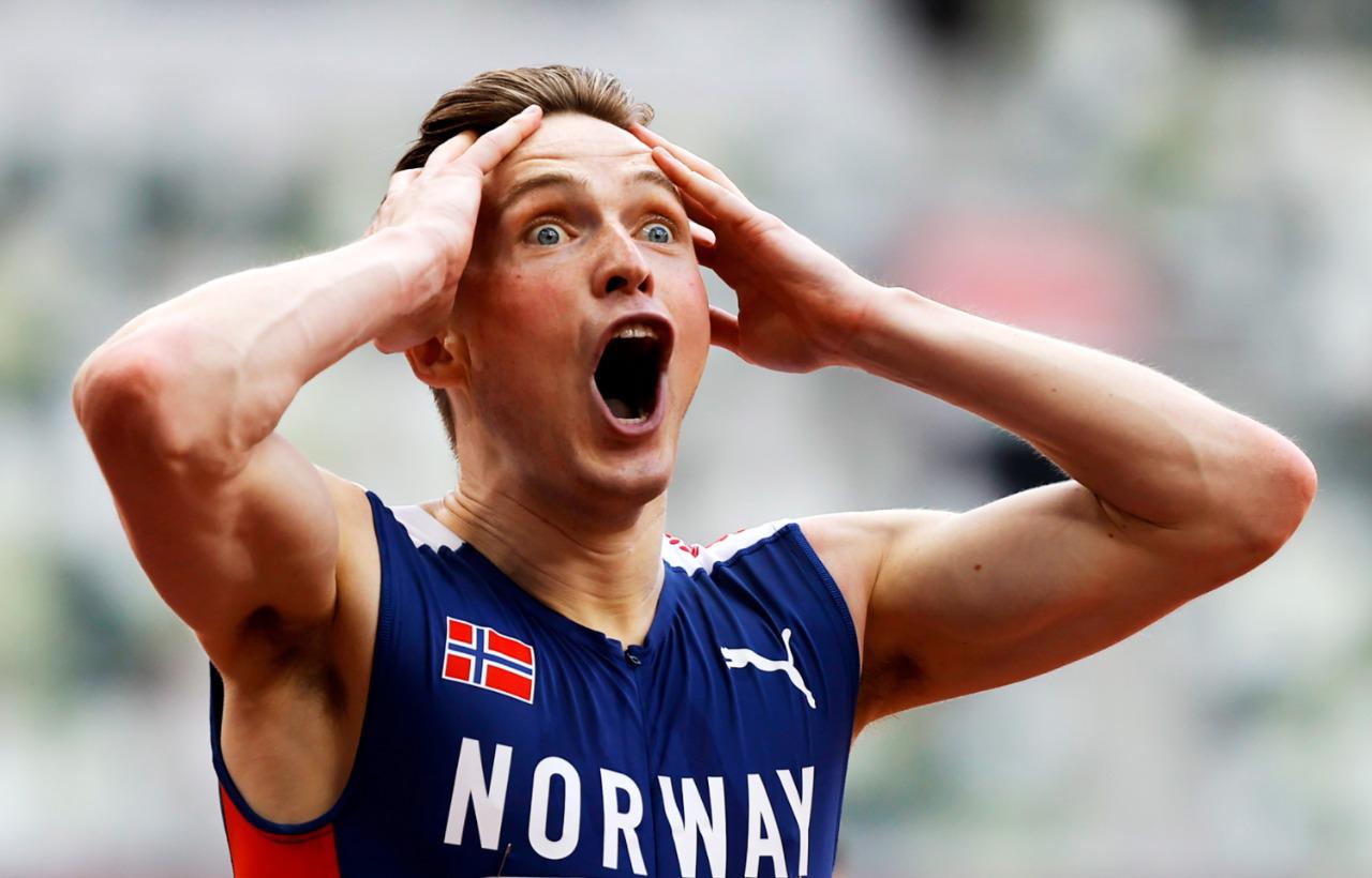 Karsten Warholm destroza récord mundial de 400 metros con vallas $!Karsten Warholm destroza récord mundial de 400 metros con vallas