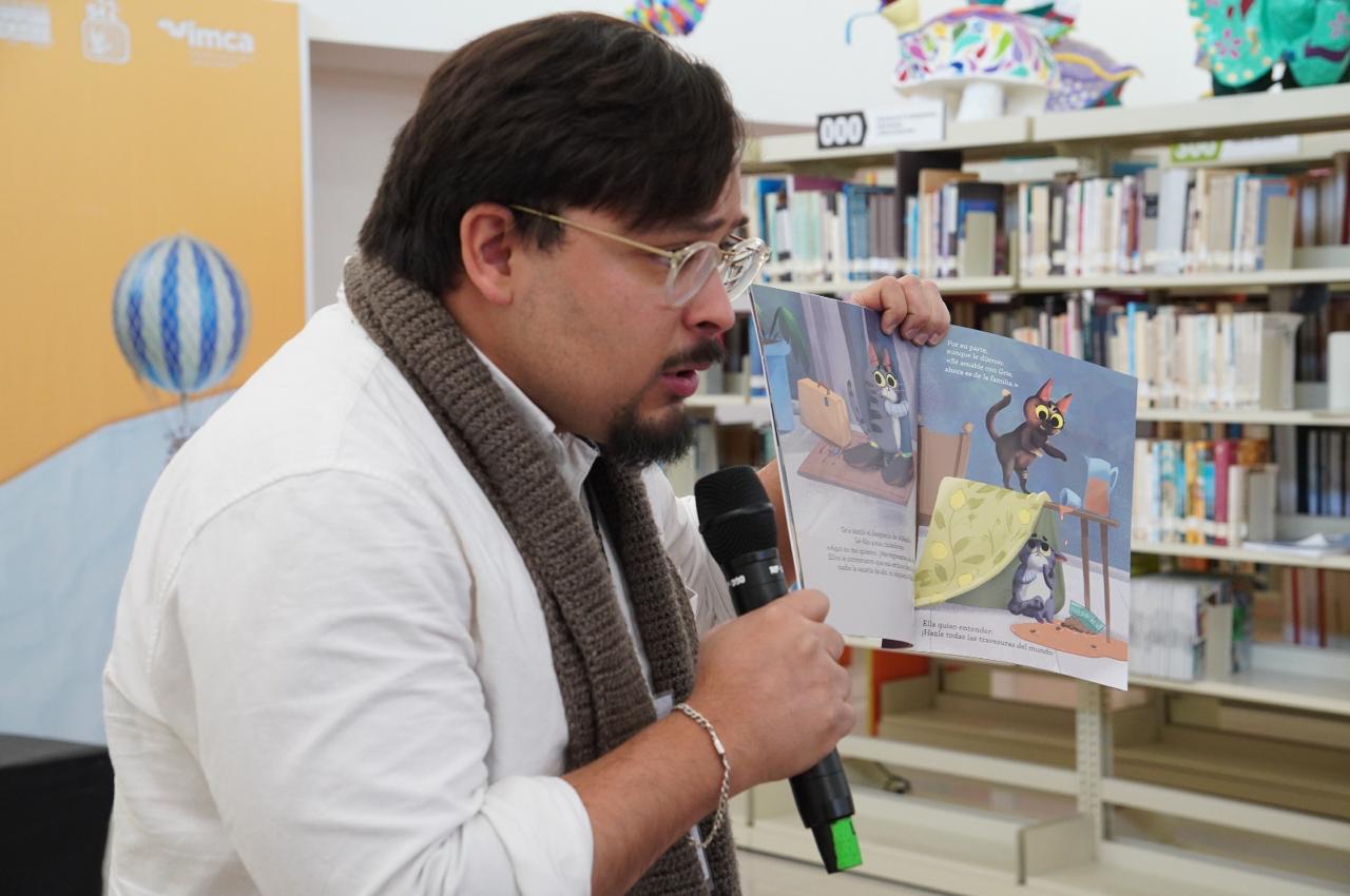 Miguel Alberto Ochoa presentó ‘Campamento de amabilidad felina’. $!Miguel Alberto Ochoa presentó ‘Campamento de amabilidad felina’.
