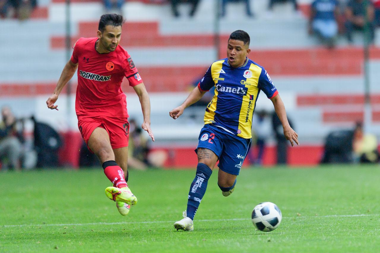 Toluca es presa de errores y pierde ante Atlético de San Luis $!Toluca es presa de errores y pierde ante Atlético de San Luis