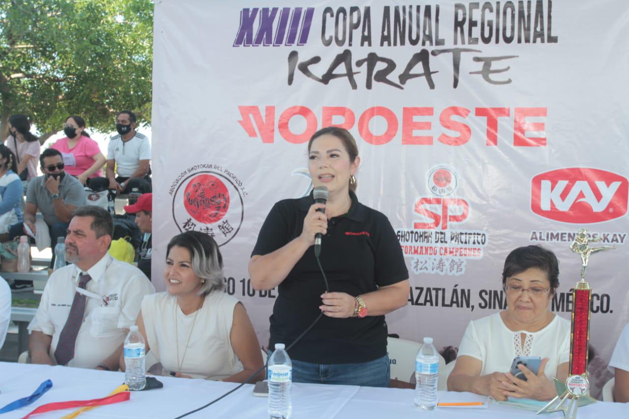 Gran fiesta se vive en inauguración de la Copa Anual Regional de Karate Datemex 2022 $!Gran fiesta se vive en inauguración de la Copa Anual Regional de Karate Datemex 2022