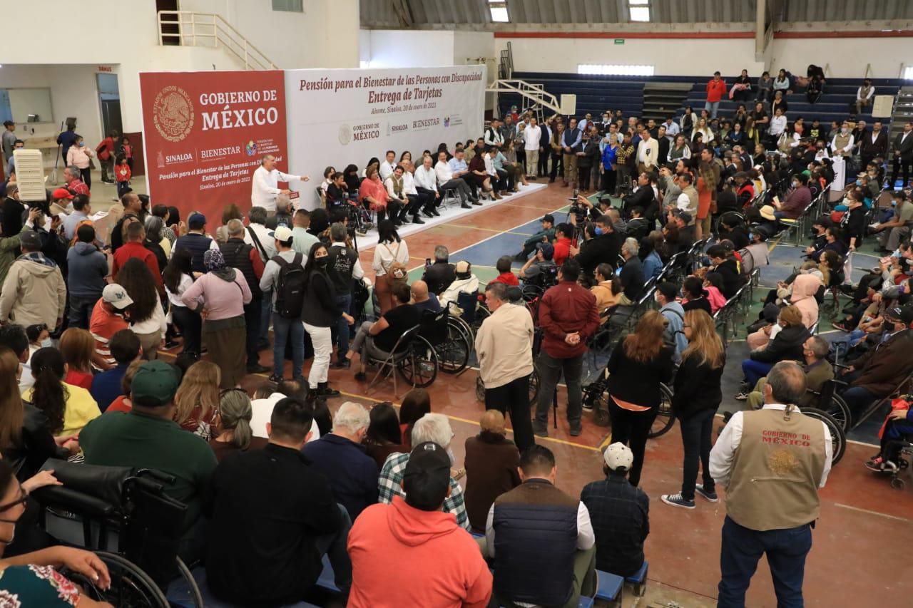 Personas con discapacidad de Sinaloa reciben Tarjeta del Bienestar para su pensión $!Personas con discapacidad de Sinaloa reciben Tarjeta del Bienestar para su pensión