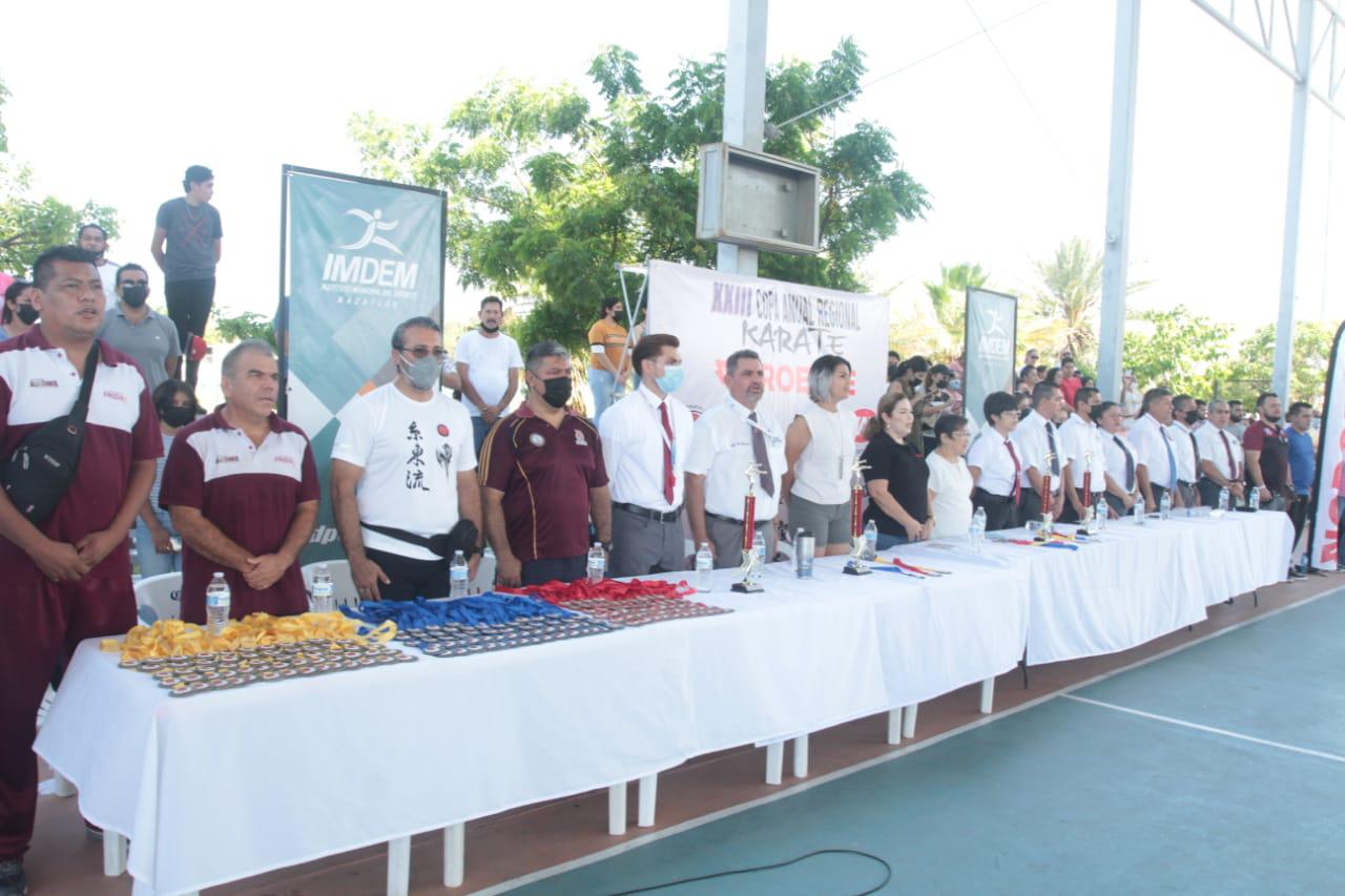 Gran fiesta se vive en inauguración de la Copa Anual Regional de Karate Datemex 2022 $!Gran fiesta se vive en inauguración de la Copa Anual Regional de Karate Datemex 2022