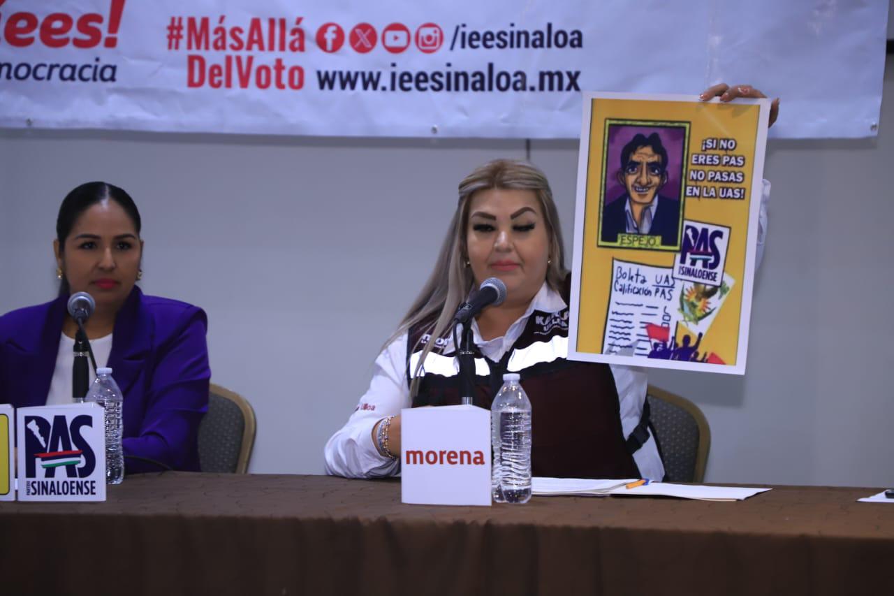 Se confrontan candidatas del PAS y Morena en debate de aspirantes a la Diputación local Locales por el Distrito 20 $!Se confrontan candidatas del PAS y Morena en debate de aspirantes a la Diputación local Locales por el Distrito 20