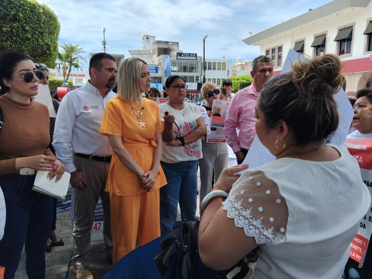 Promesas recicladas y ningún avance señalan familiares de personas desaparecidas ante atención de Alcaldesa en Mazatlán $!Promesas recicladas y ningún avance señalan familiares de personas desaparecidas ante atención de Alcaldesa en Mazatlán