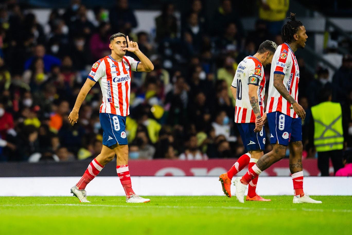 América sigue sin encontrarse en el Clausura 2022 al caer ahora ante Atlético de San Luis $!América sigue sin encontrarse en el Clausura 2022 al caer ahora ante Atlético de San Luis