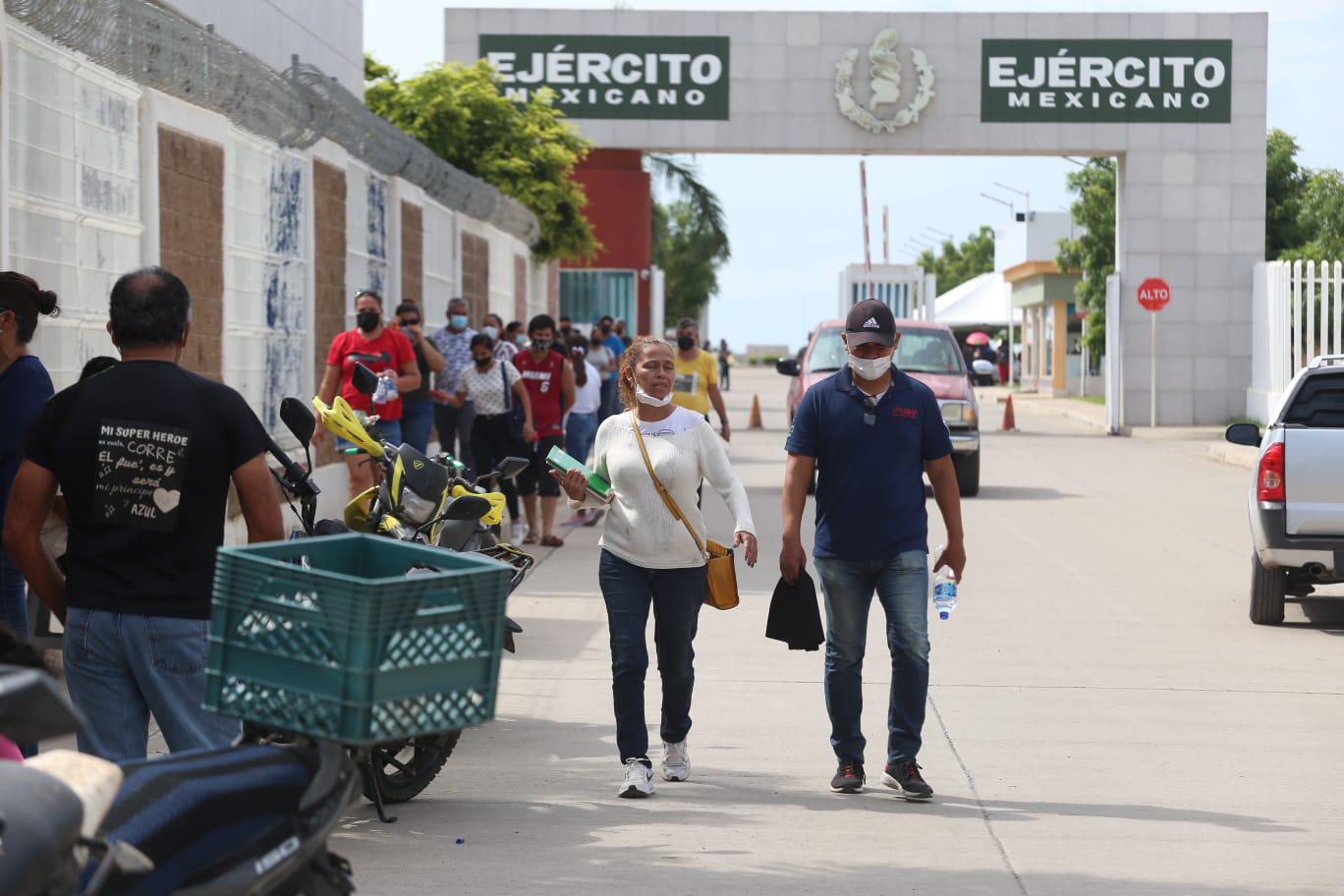 Por ser día de asueto, en Mazatlán se registra poca demanda en centros de vacunación Covid $!Por ser día de asueto, en Mazatlán se registra poca demanda en centros de vacunación Covid