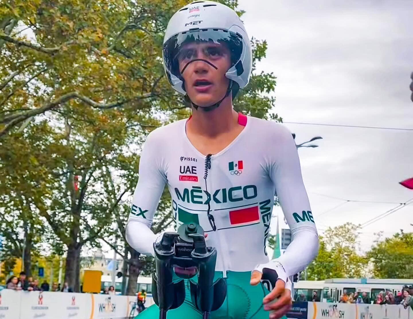 Isaac del Toro entra en el top 12 en el Mundial de Ciclismo en Zúrich $!Isaac del Toro entra en el top 12 en el Mundial de Ciclismo en Zúrich