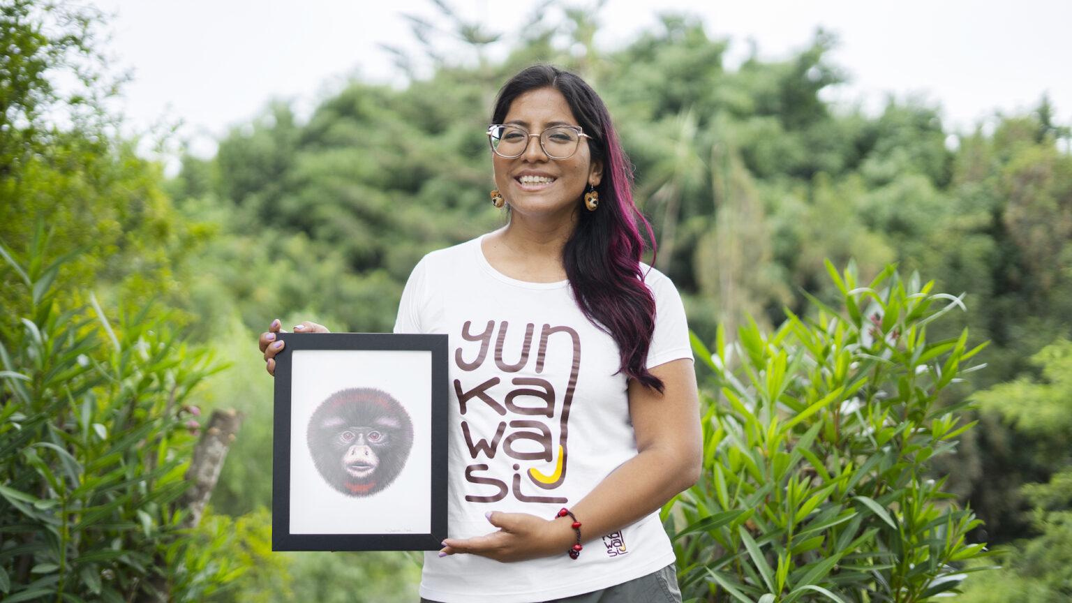 Cornejo, ganadora inaugural del Emerging Conservationist Award 2023, el nuevo premio del prestigioso Indianapolis Prize. $!Cornejo, ganadora inaugural del Emerging Conservationist Award 2023, el nuevo premio del prestigioso Indianapolis Prize.