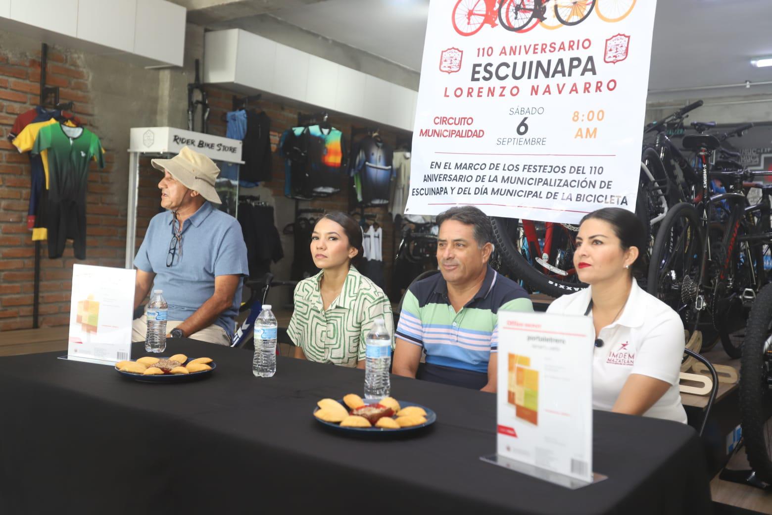 Festejarán a Escuinapa y Día de la Bicicleta con carrera en honor a Lorenzo Navarro $!Festejarán a Escuinapa y Día de la Bicicleta con carrera en honor a Lorenzo Navarro