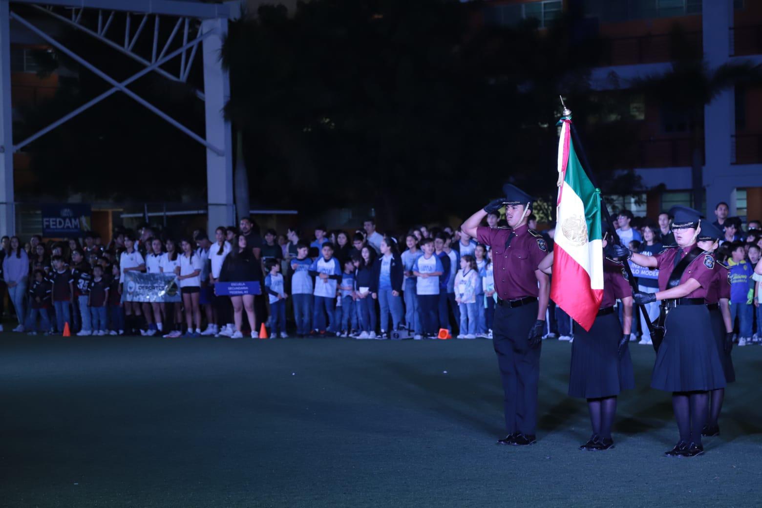 Colorida apertura de Festival Deportivo Anglo Moderno $!Colorida apertura de Festival Deportivo Anglo Moderno