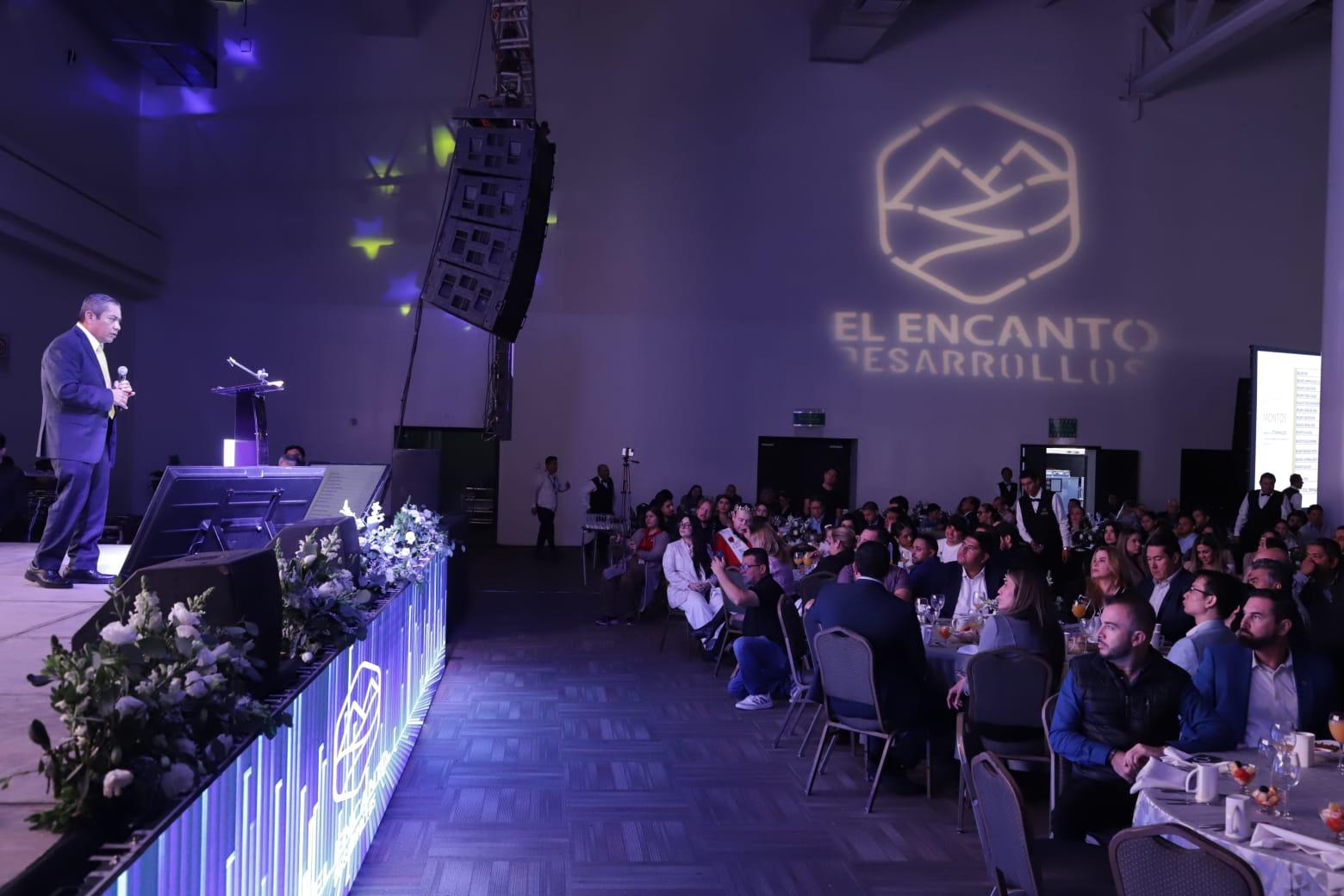 Ante invitados especiales,Raúl Ricardo Villavicencio da a conocer el crecimiento de El Encanto Desarrollos. $!Ante invitados especiales,Raúl Ricardo Villavicencio da a conocer el crecimiento de El Encanto Desarrollos.