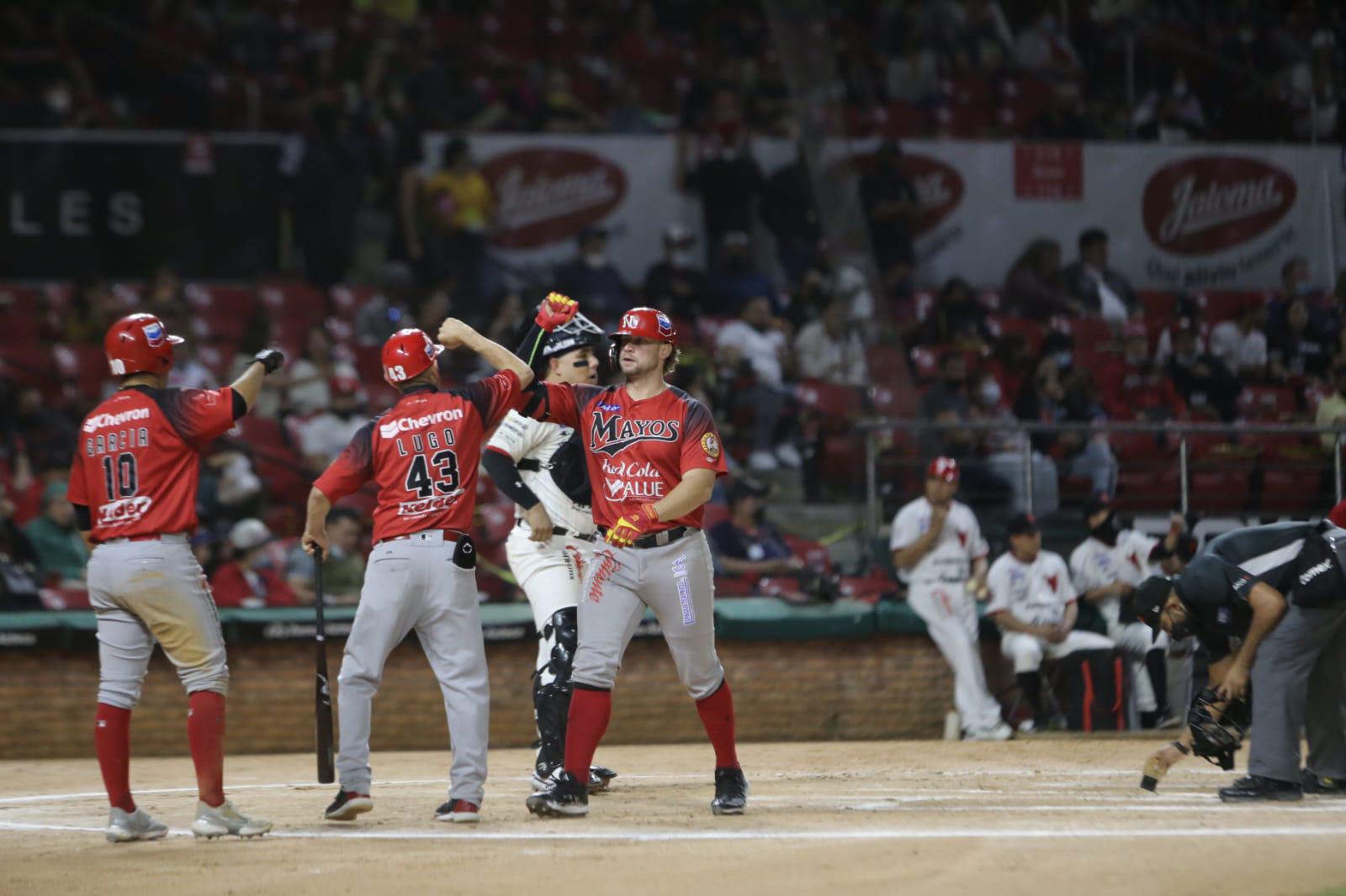 Venados de Mazatlán cae en extrainnings ante Mayos y complica su panorama rumbo a playoffs $!Venados de Mazatlán cae en extrainnings ante Mayos y complica su panorama rumbo a playoffs