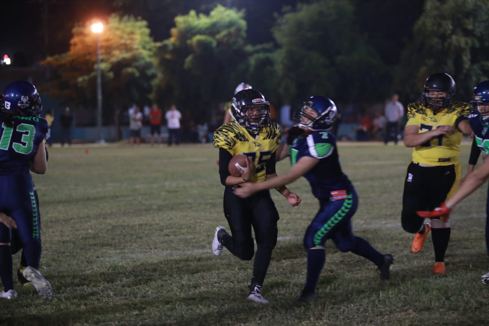 Halcones de Mazatlán pierde final de futbol americano ante Pretty Monsters $!Halcones de Mazatlán pierde final de futbol americano ante Pretty Monsters