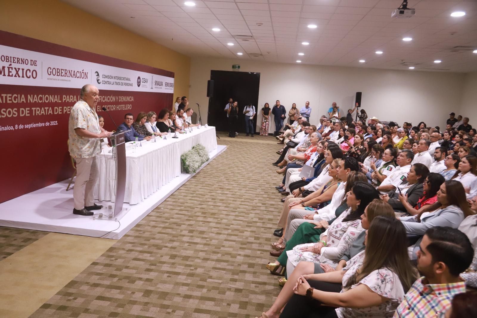 Presentan en Mazatlán estrategia contra la trata de personas en el sector hotelero $!Presentan en Mazatlán estrategia contra la trata de personas en el sector hotelero