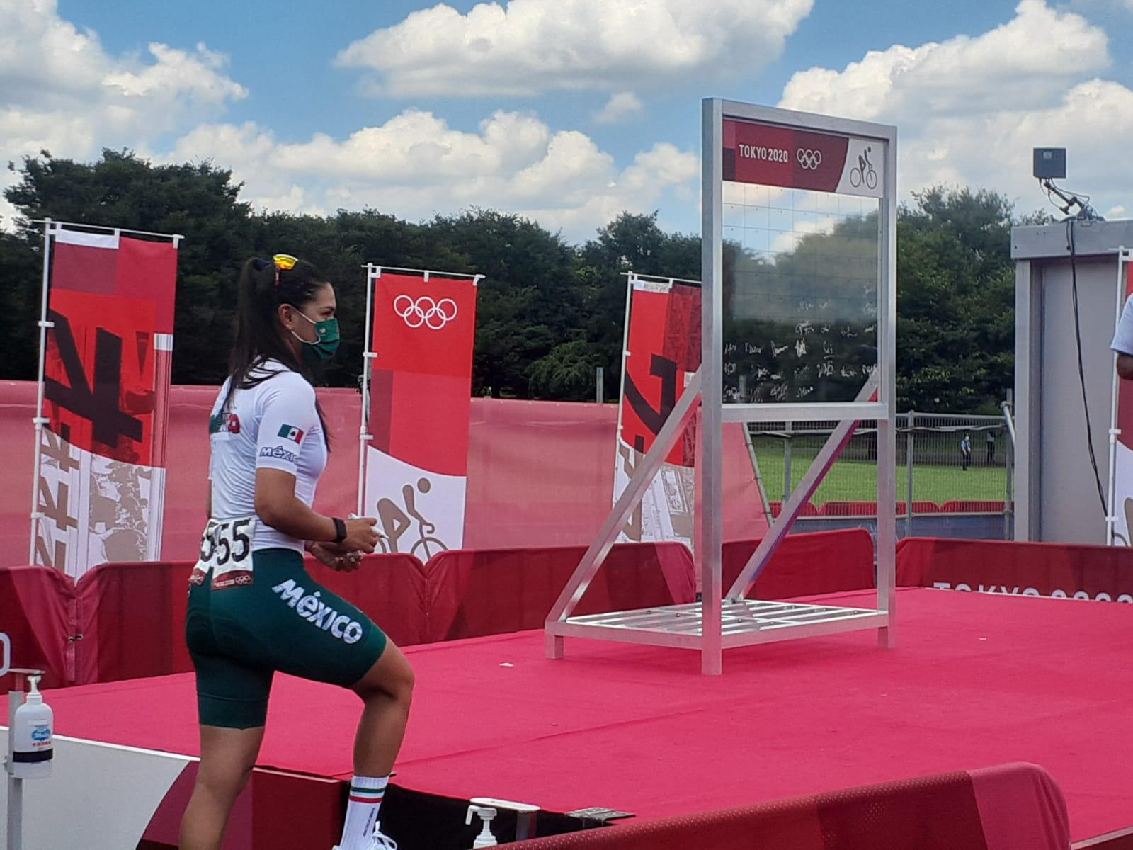 Sinaloense Yareli Salazar no termina la prueba del ciclismo de ruta femenil en Tokio 2020 $!Sinaloense Yareli Salazar no termina la prueba del ciclismo de ruta femenil en Tokio 2020