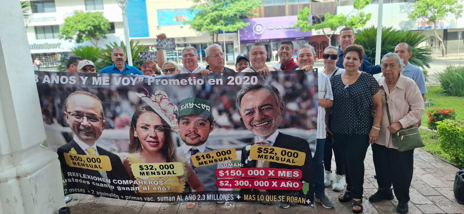 Jubilados del Stasac acusan a su dirigente Julio Duarte de nepotismo y corrupción $!Jubilados del Stasac acusan a su dirigente Julio Duarte de nepotismo y corrupción