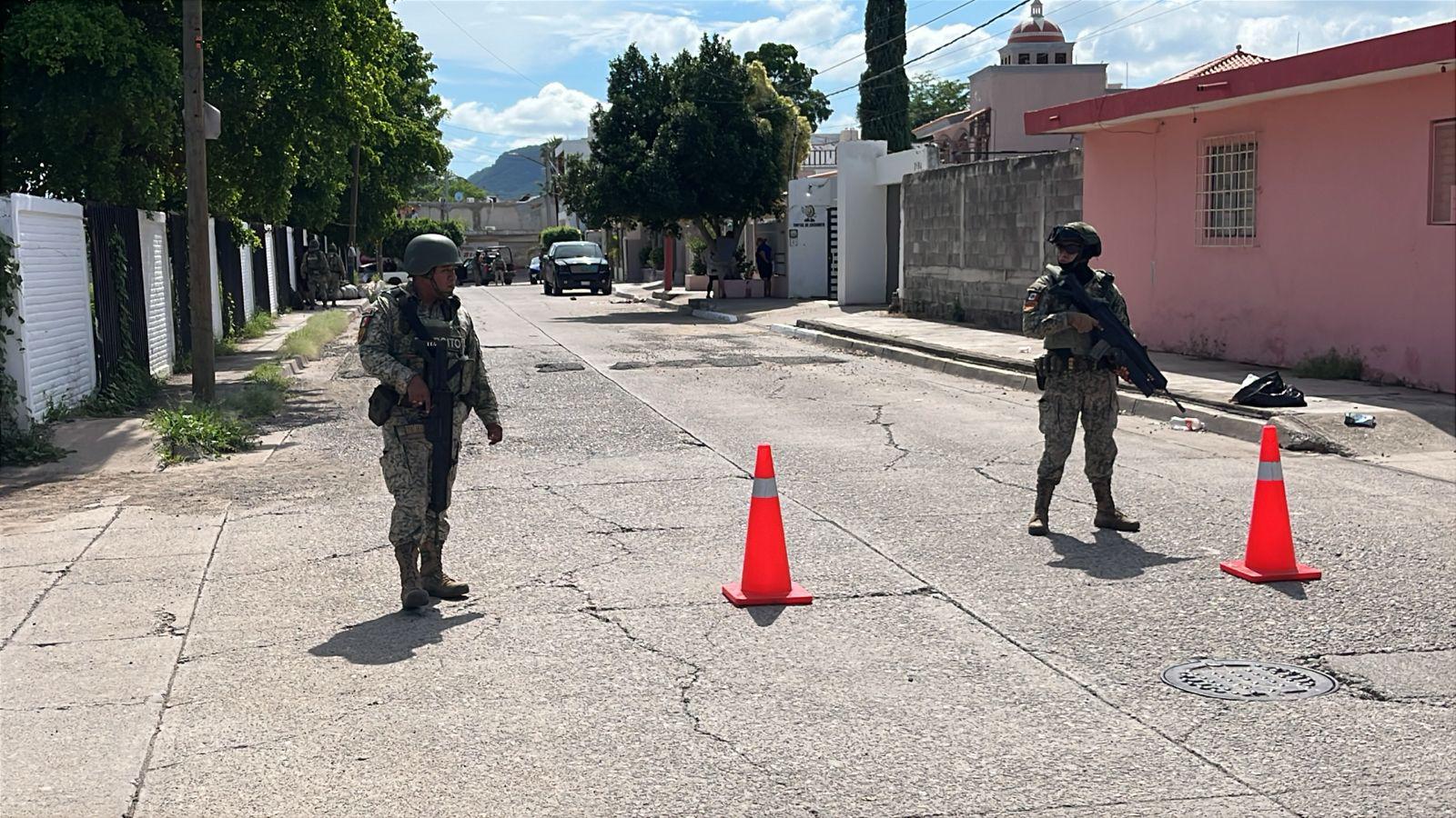 Ataque armado deja un muerto y viviendas baleadas en Culiacán, cerca de una escuela $!Ataque armado deja un muerto y viviendas baleadas en Culiacán, cerca de una escuela