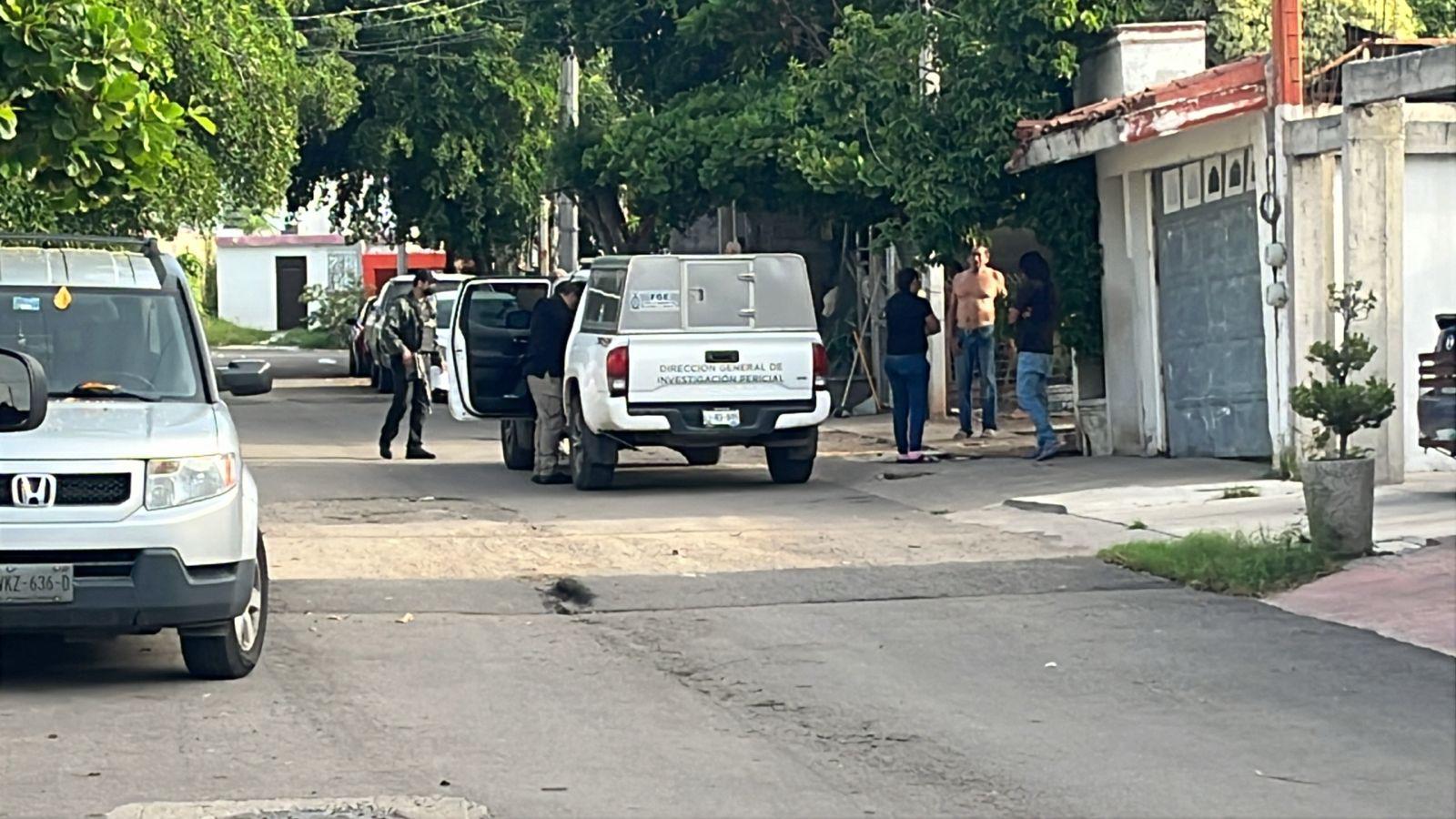 Hombre es asesinado a balazos frente a su domicilio en el sector Los Ángeles de Culiacán $!Hombre es asesinado a balazos frente a su domicilio en el sector Los Ángeles de Culiacán