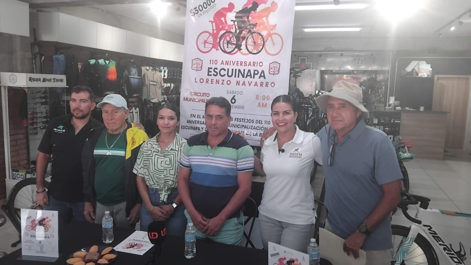 Festejarán a Escuinapa y Día de la Bicicleta con carrera en honor a Lorenzo Navarro $!Festejarán a Escuinapa y Día de la Bicicleta con carrera en honor a Lorenzo Navarro
