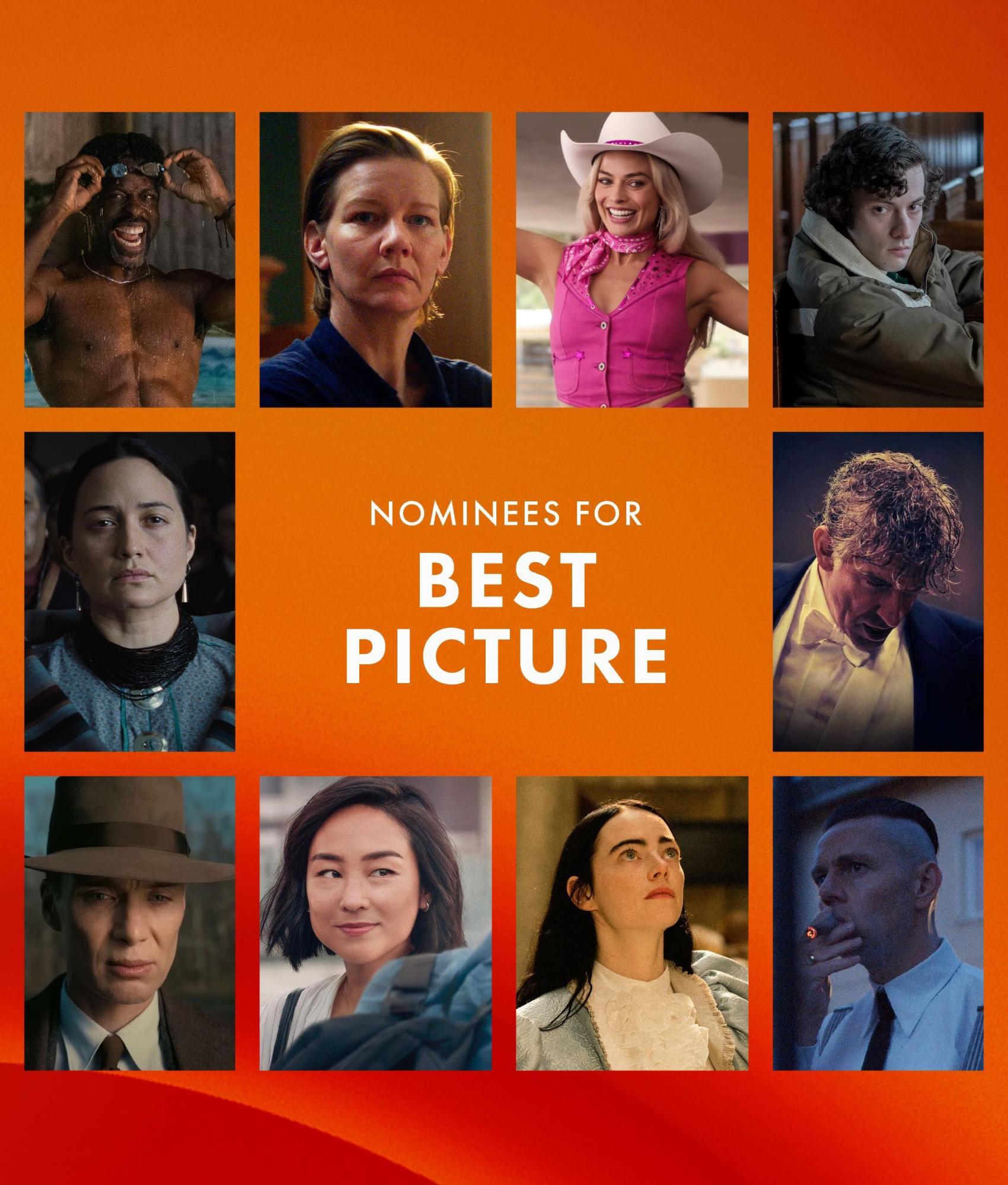 Las favoritas a Mejor Película. $!Las favoritas a Mejor Película.