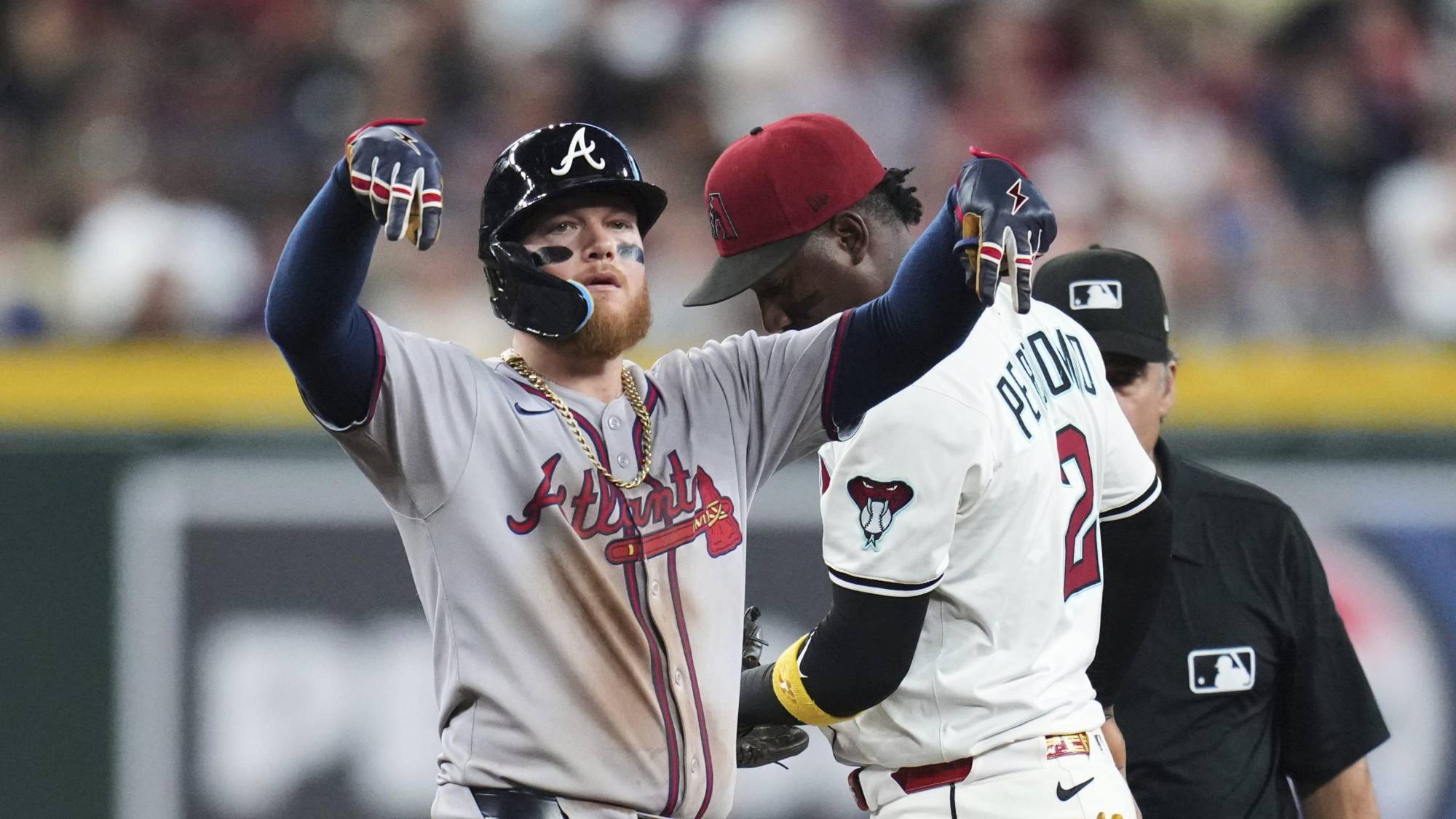 Alex Verdugo llegó a Bravos repartiendo hits... y ayudándolos a repuntar $!Alex Verdugo llegó a Bravos repartiendo hits... y ayudándolos a repuntar