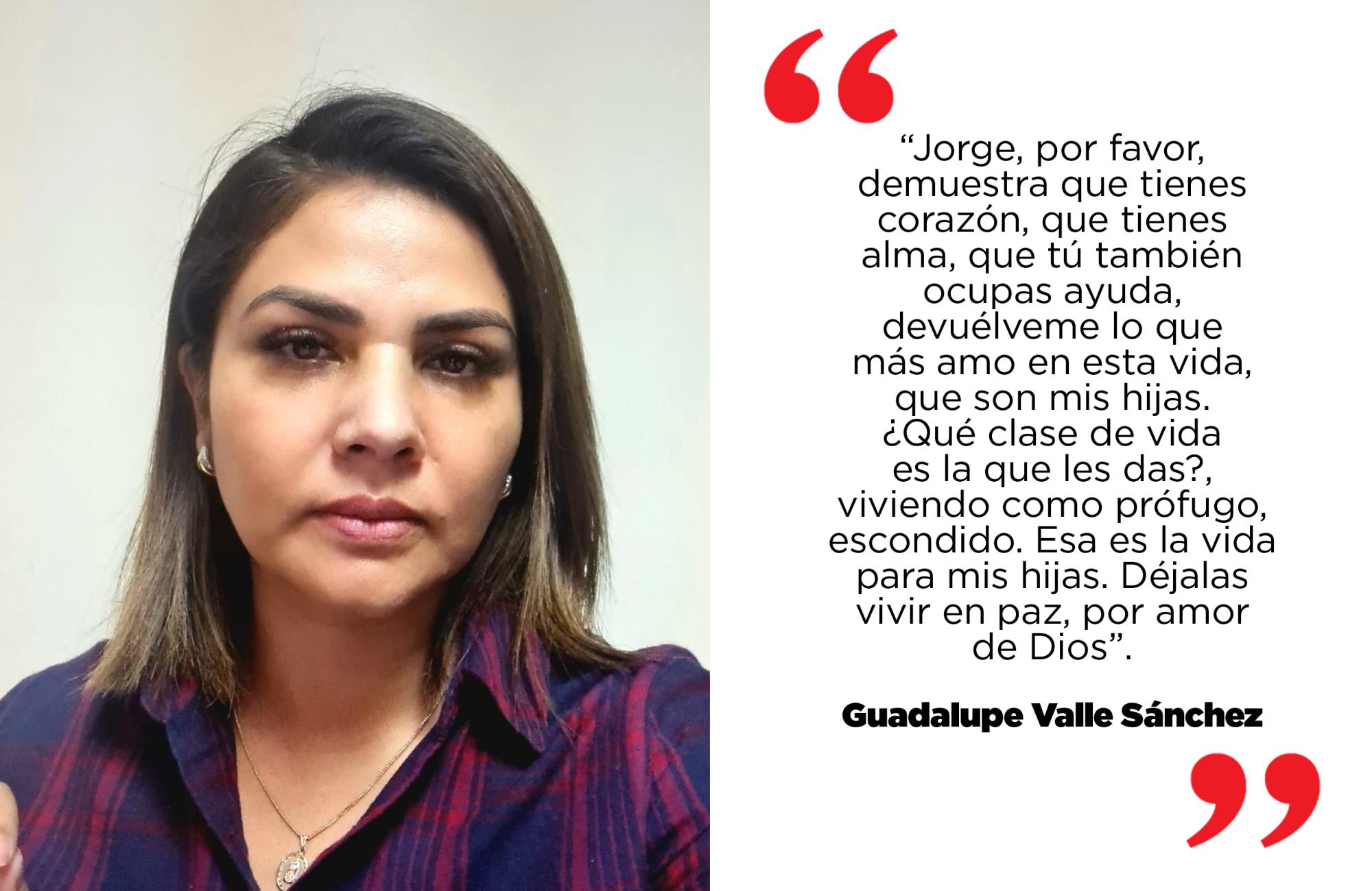 Guadalupe Valle Sánchez clama por sus hijas $!Guadalupe Valle Sánchez clama por sus hijas