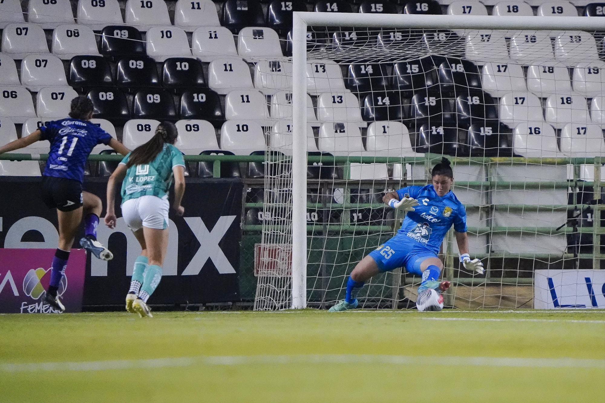 Mazatlán FC Femenil es desgastado por León en el Nou Camp $!Mazatlán FC Femenil es desgastado por León en el Nou Camp