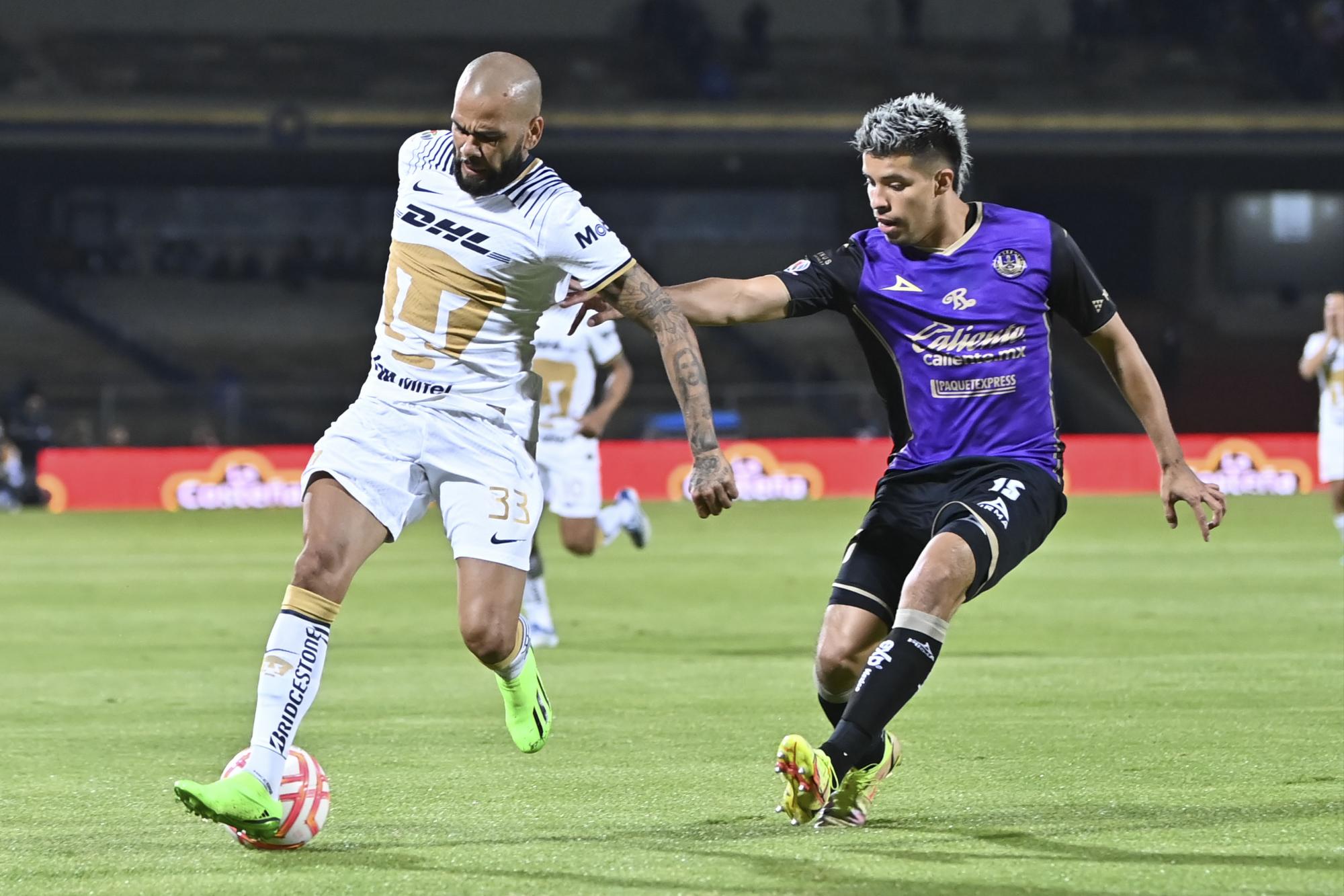 Mazatlán FC arrebata el punto a Pumas en debut de Dani Alves $!Mazatlán FC arrebata el punto a Pumas en debut de Dani Alves