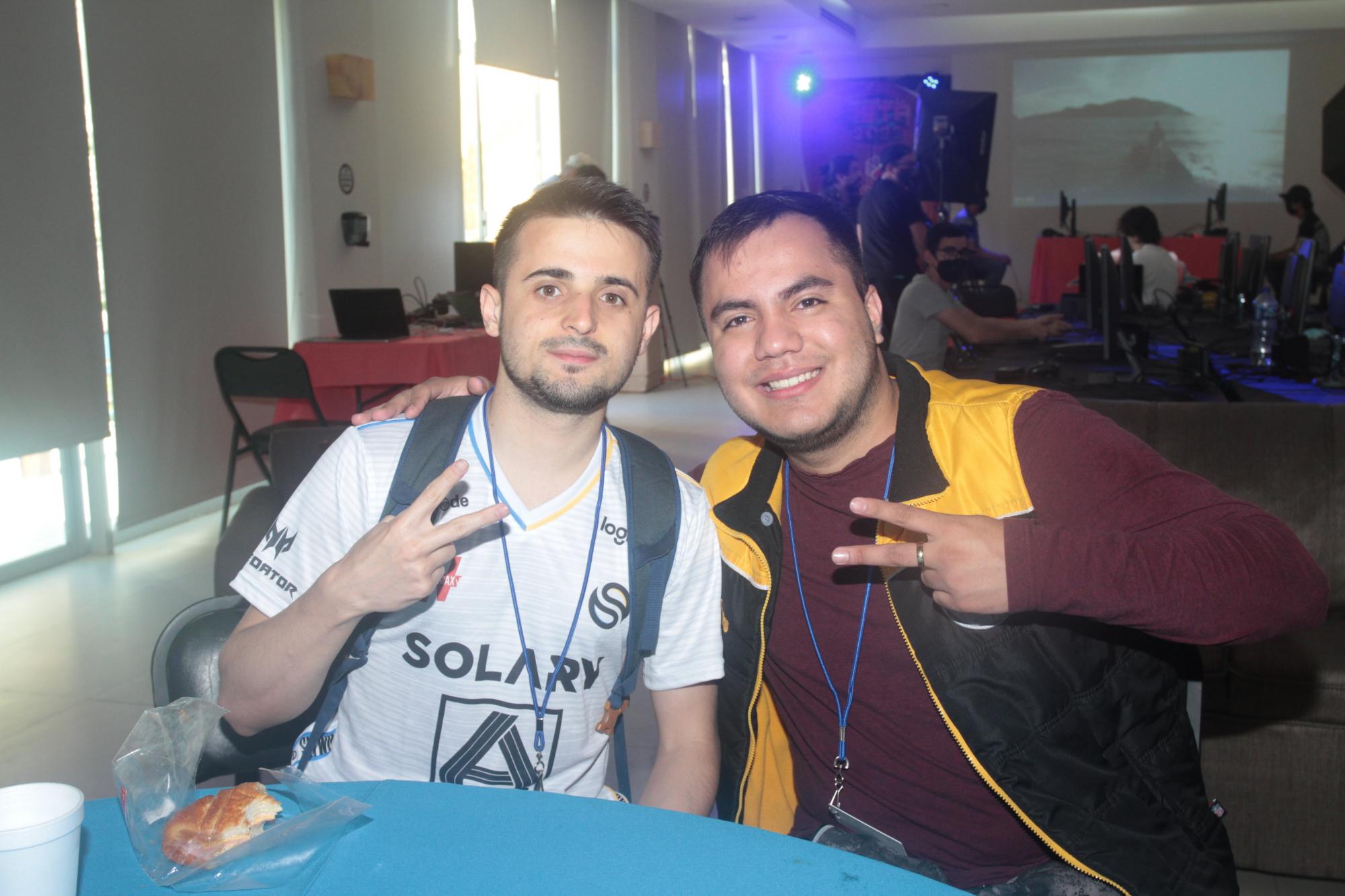 William Belaid y Juan Pablo Osuna. $!William Belaid y Juan Pablo Osuna.