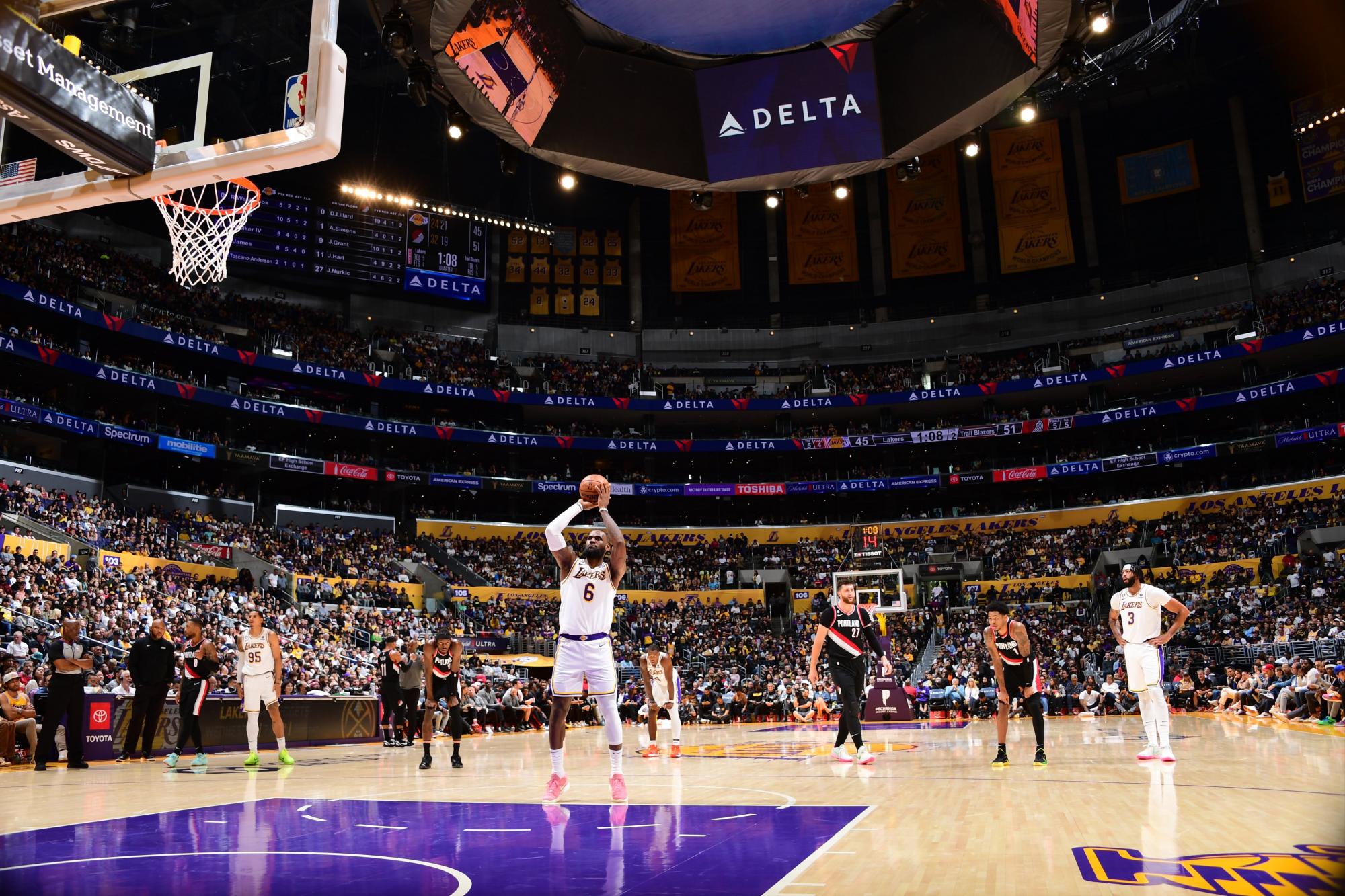 Trail Blazers le niega a Lakers su primera victoria de la campaña $!Trail Blazers le niega a Lakers su primera victoria de la campaña