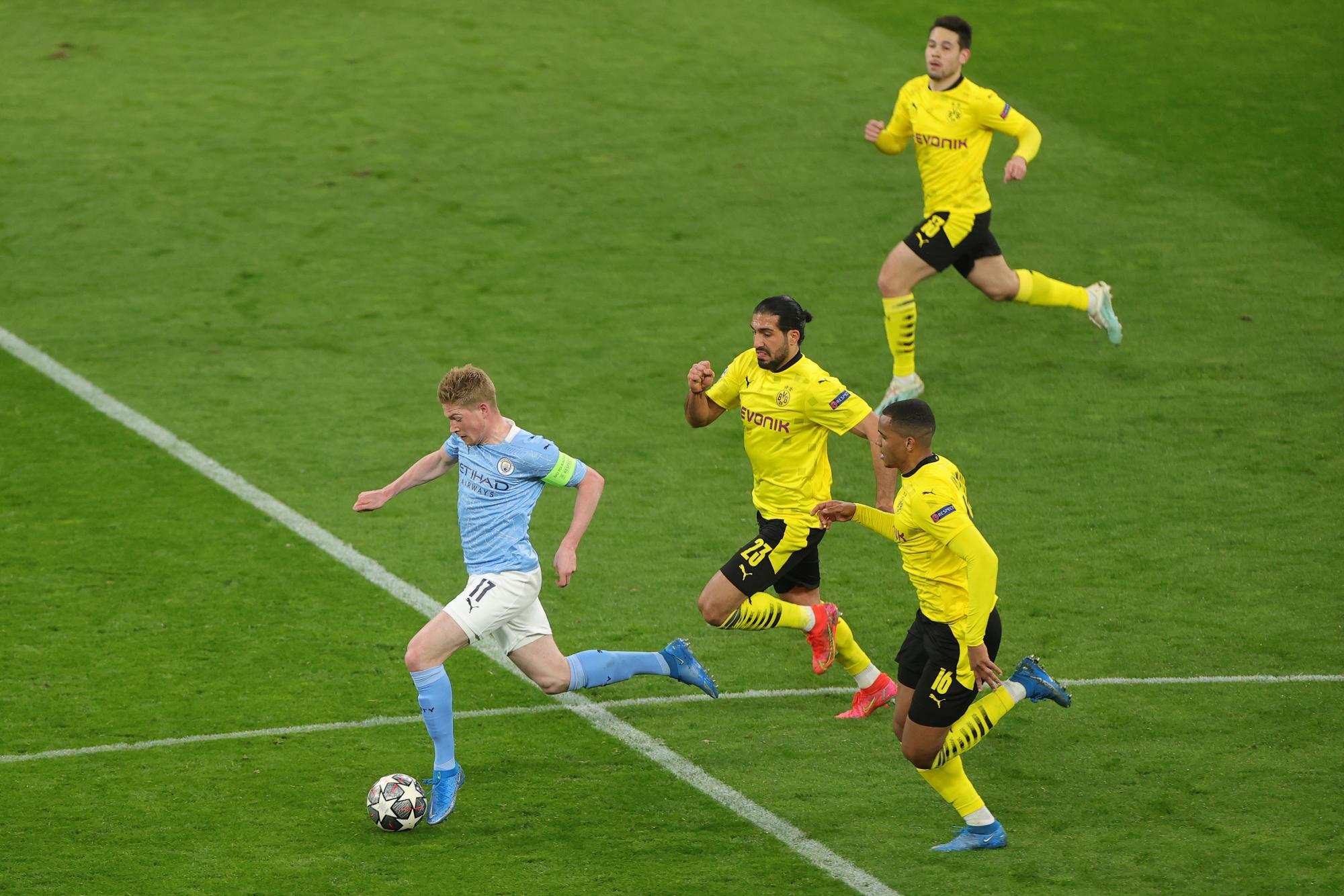 Manchester City remonta y asegura las semifinales en la Champions $!Manchester City remonta y asegura las semifinales en la Champions