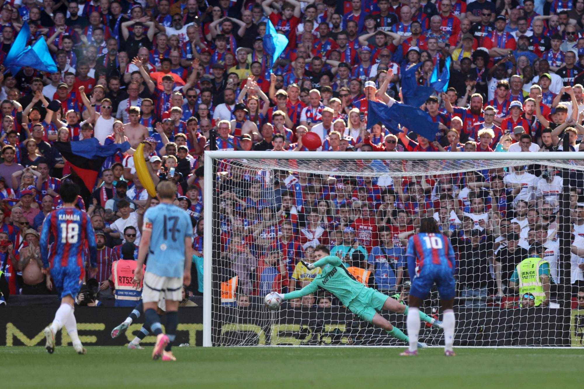 Crystal Palace vence al Manchester City y conquista su primera FA Cup $!Crystal Palace vence al Manchester City y conquista su primera FA Cup